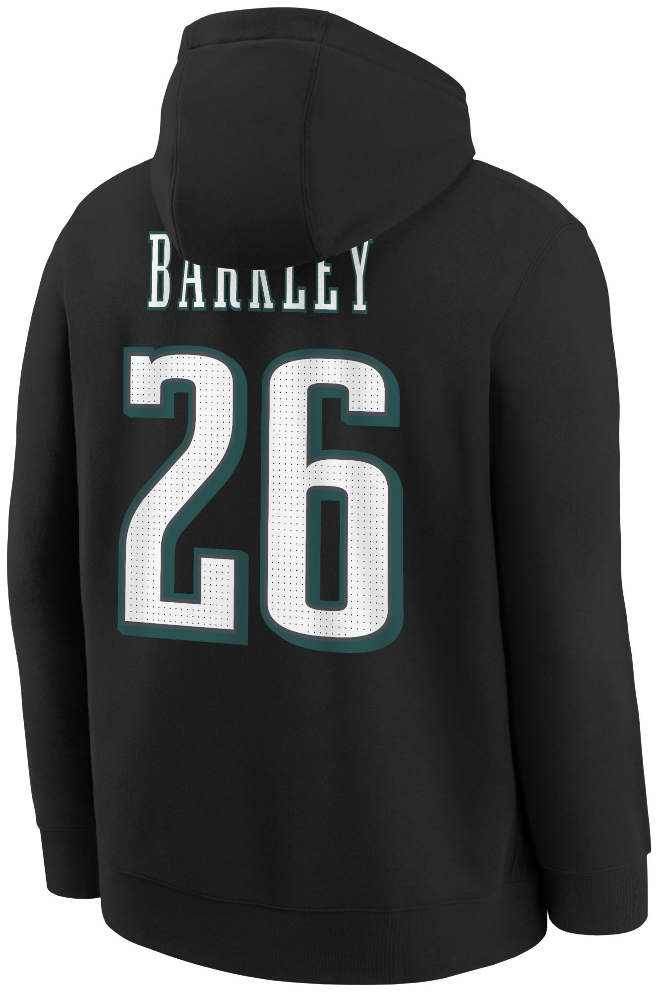 Nike Youth Philadelphia Eagles Saquon Barkley #26 Black Pullover Hoodie product image