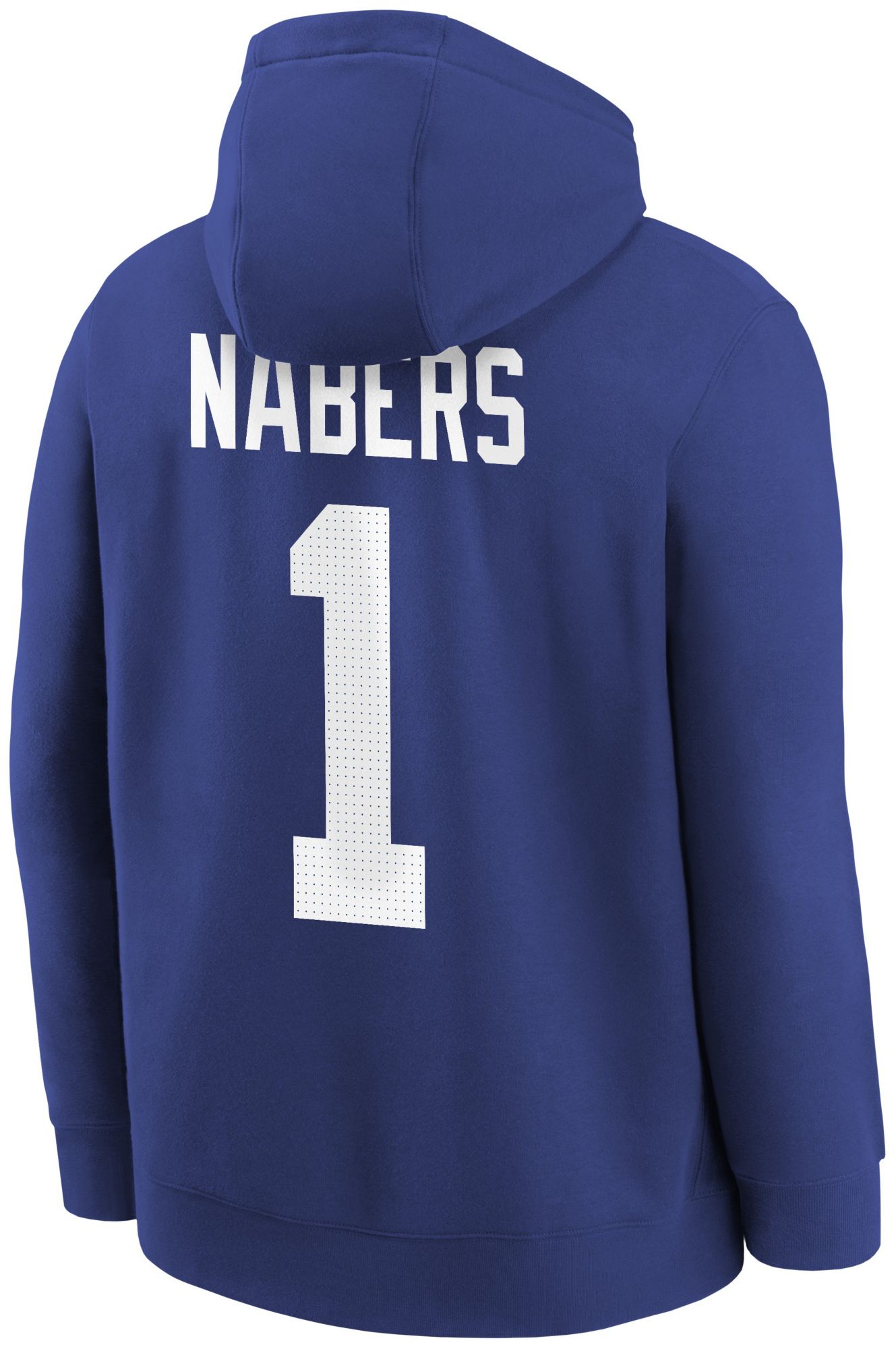 Nike Youth New York Giants Malik Nabers #1 Pullover Hoodie product image
