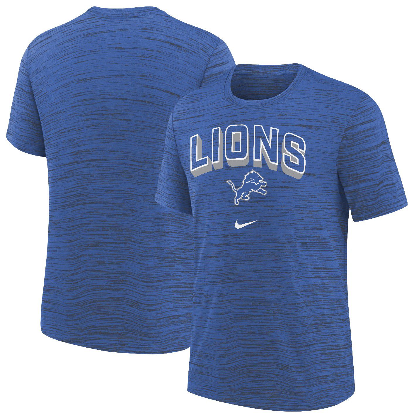 Nike Youth Detroit Lions Blue Spark Velocity T-Shirt product image