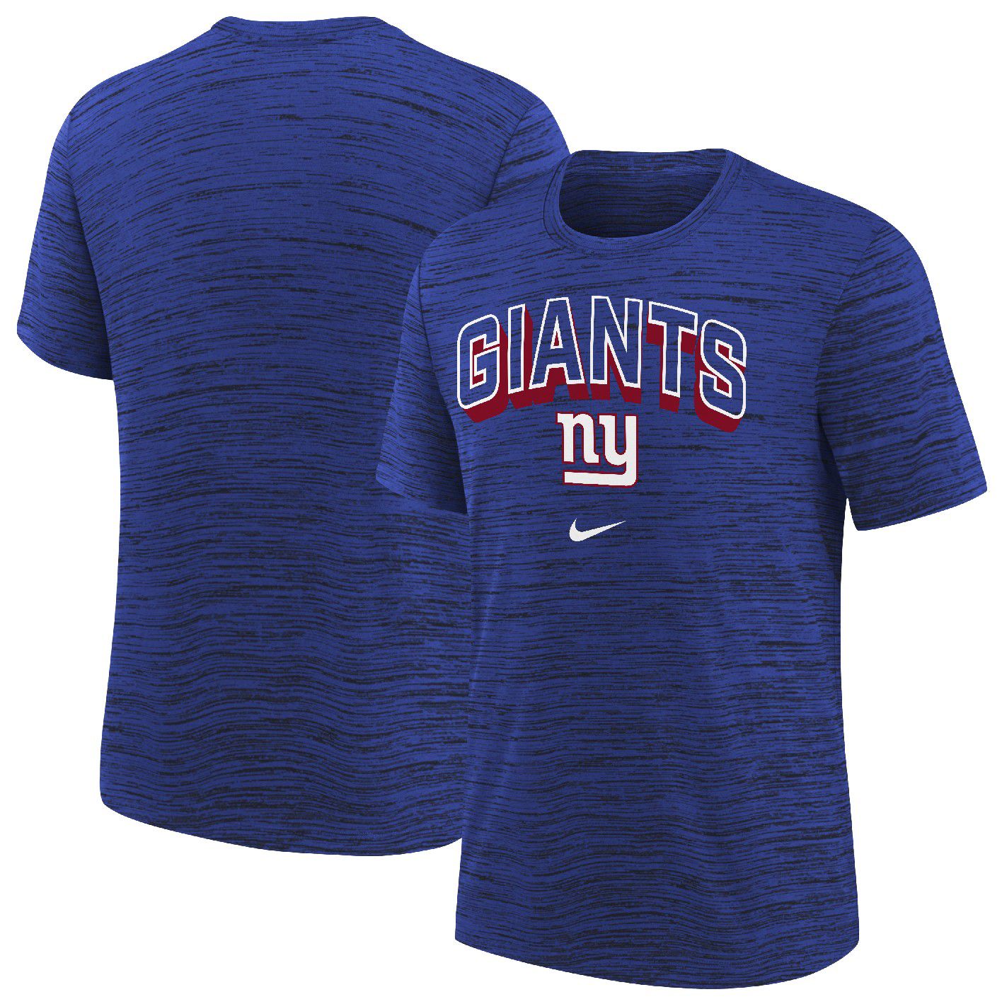 Nike Youth New York Giants Rush Blue Velocity T-Shirt product image