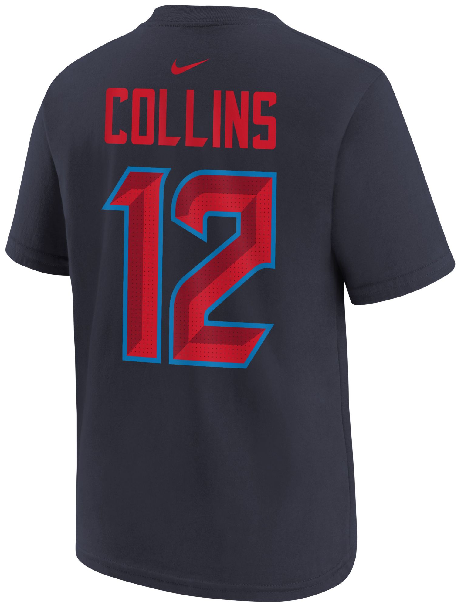 Nike Youth Houston Texans Nico Collins #12 Marine T-Shirt product image