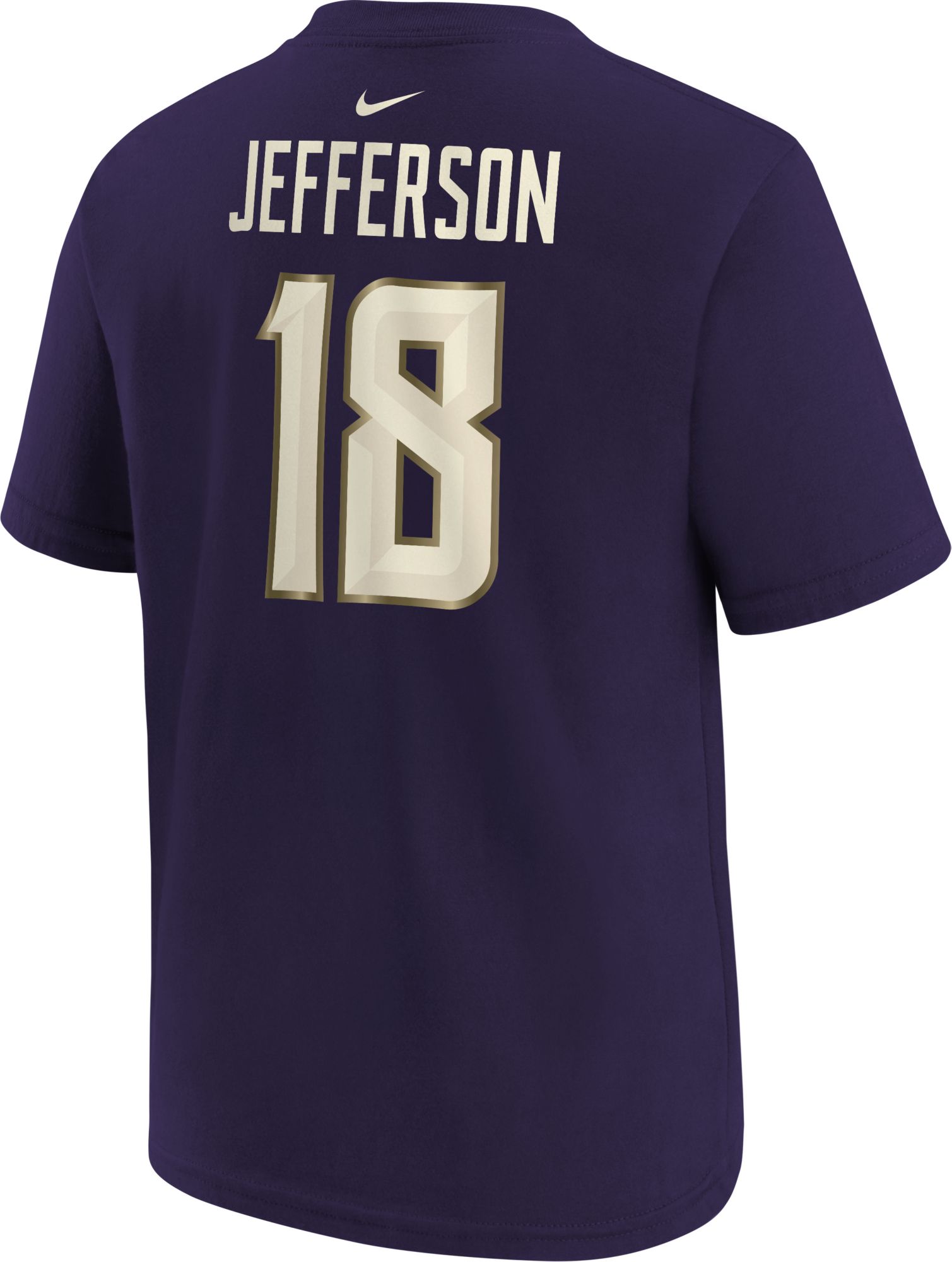 Nike Youth Minnesota Vikings Justin Jefferson NFL Rivalries T