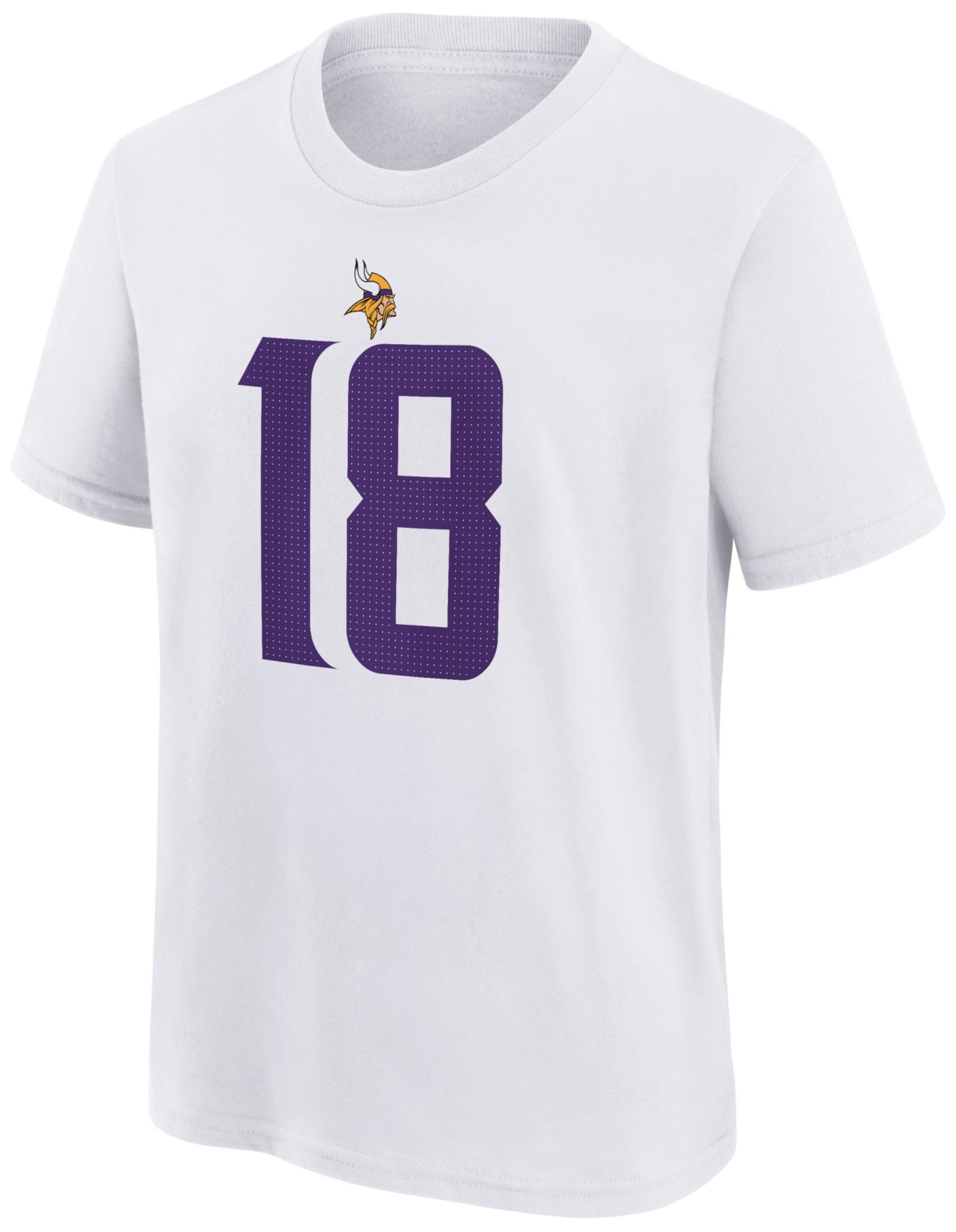 Nike Youth Minnesota Vikings Justin Jefferson White T-Shirt