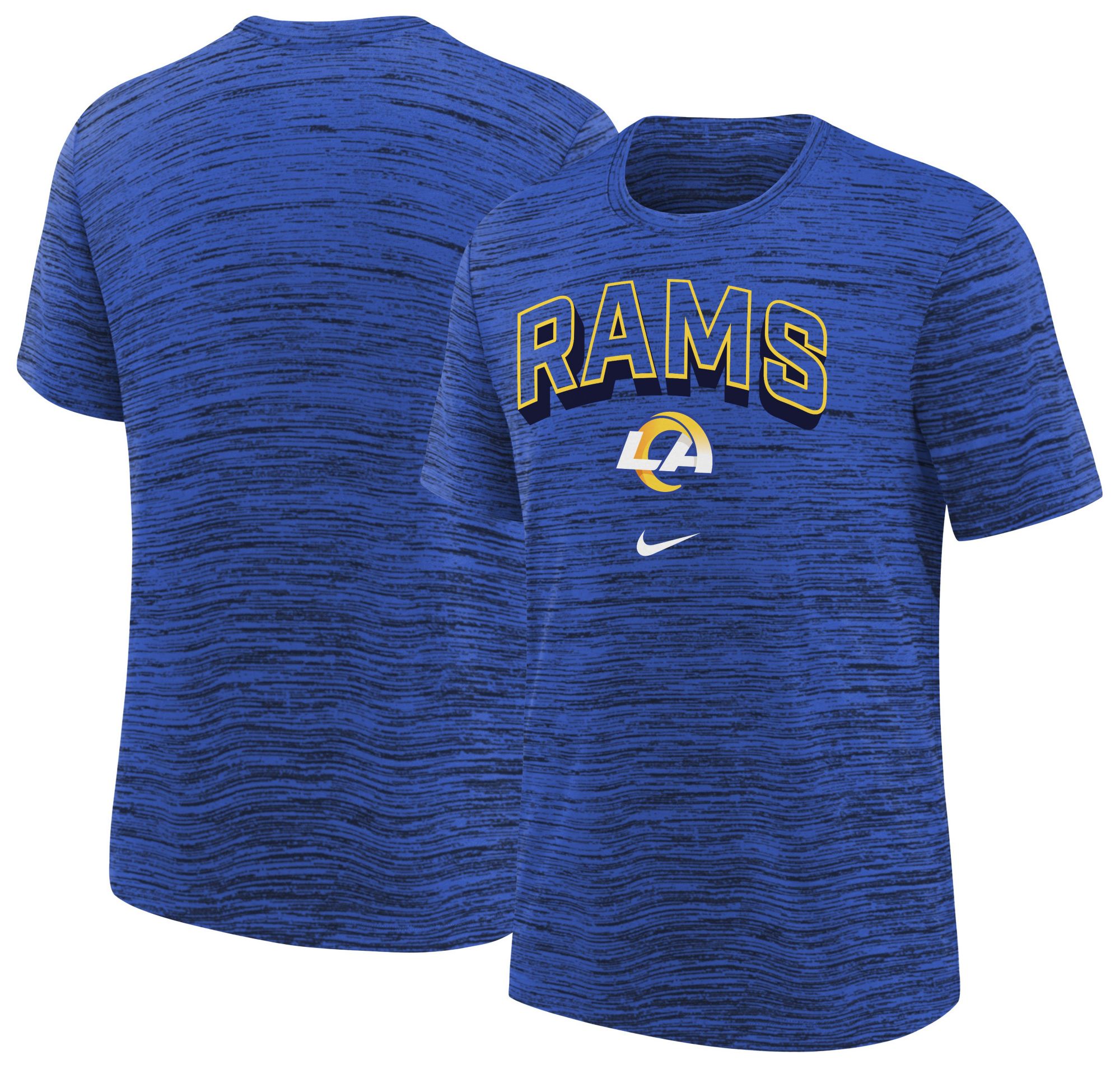 Nike Youth Los Angeles Rams Royal Sideline Velocity T-Shirt product image