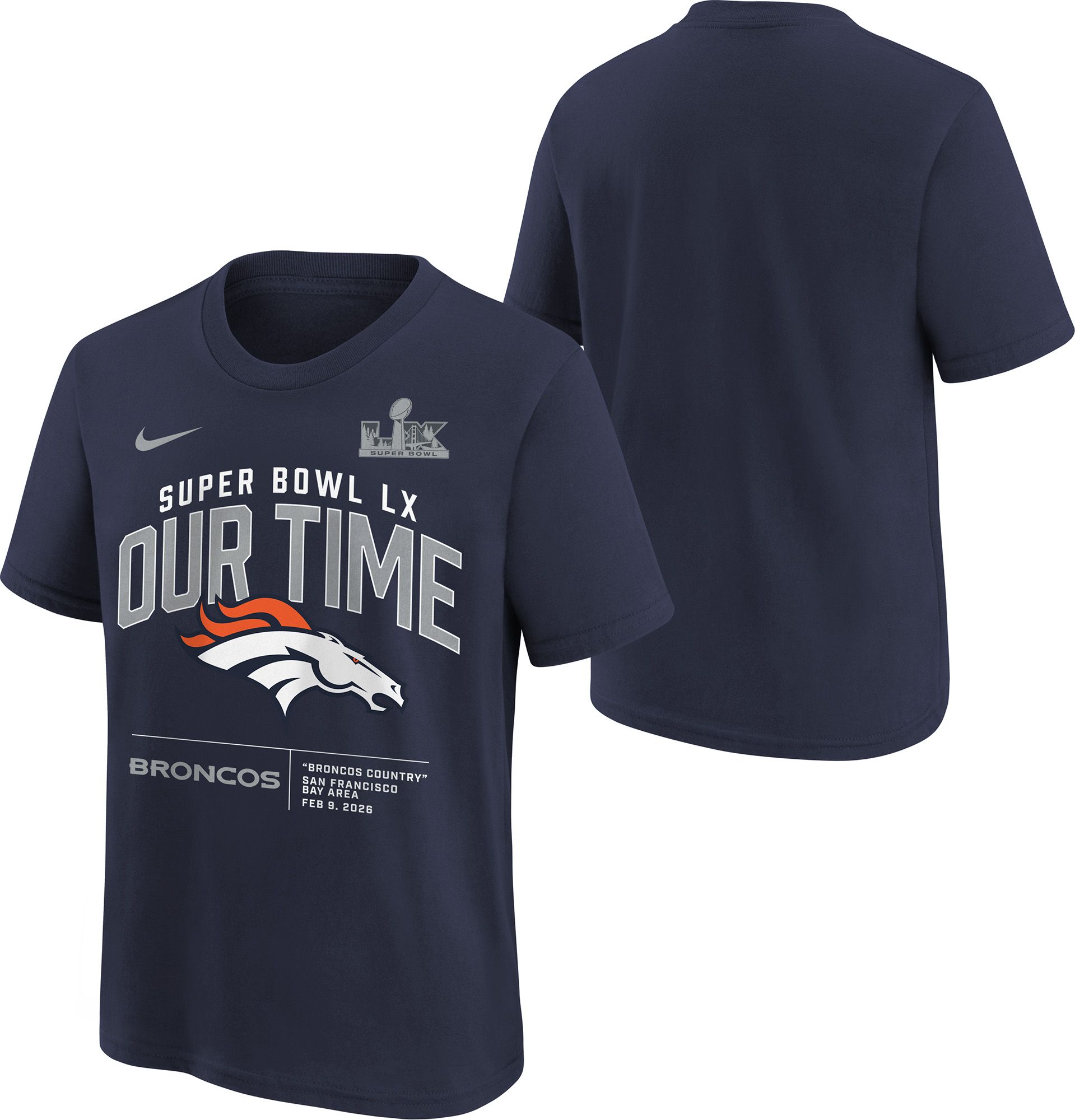 Nike Youth 2025-26 NFC Champions Seattle Seahawks Our Time T-Shirt product image
