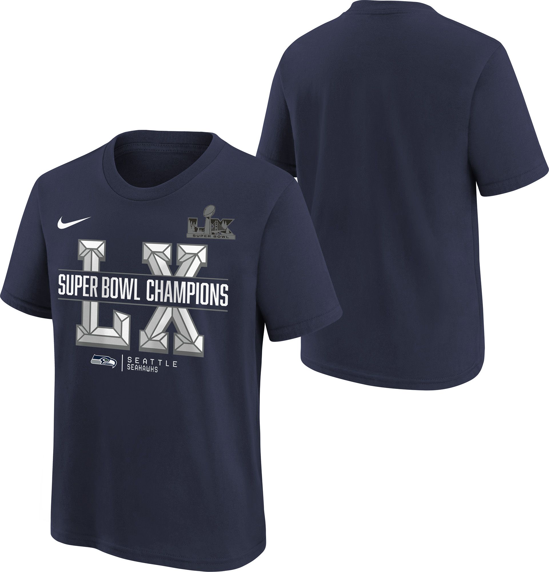 Nike Youth 2025-26 Super Bowl LX Champions Seattle Seahawks Sacrifice T-Shirt product image