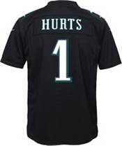 Nike Youth Philadelphia Eagles Jalen Hurts #1 Black Game Jersey product image