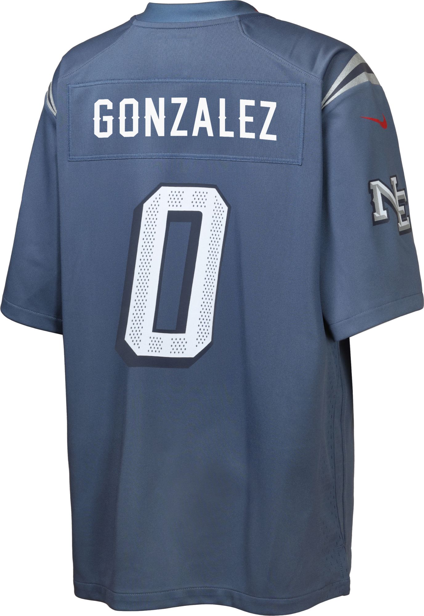 Nike Youth New England Patriots Christian Gonzalez #0 NFL Rivalries Game Jersey product image