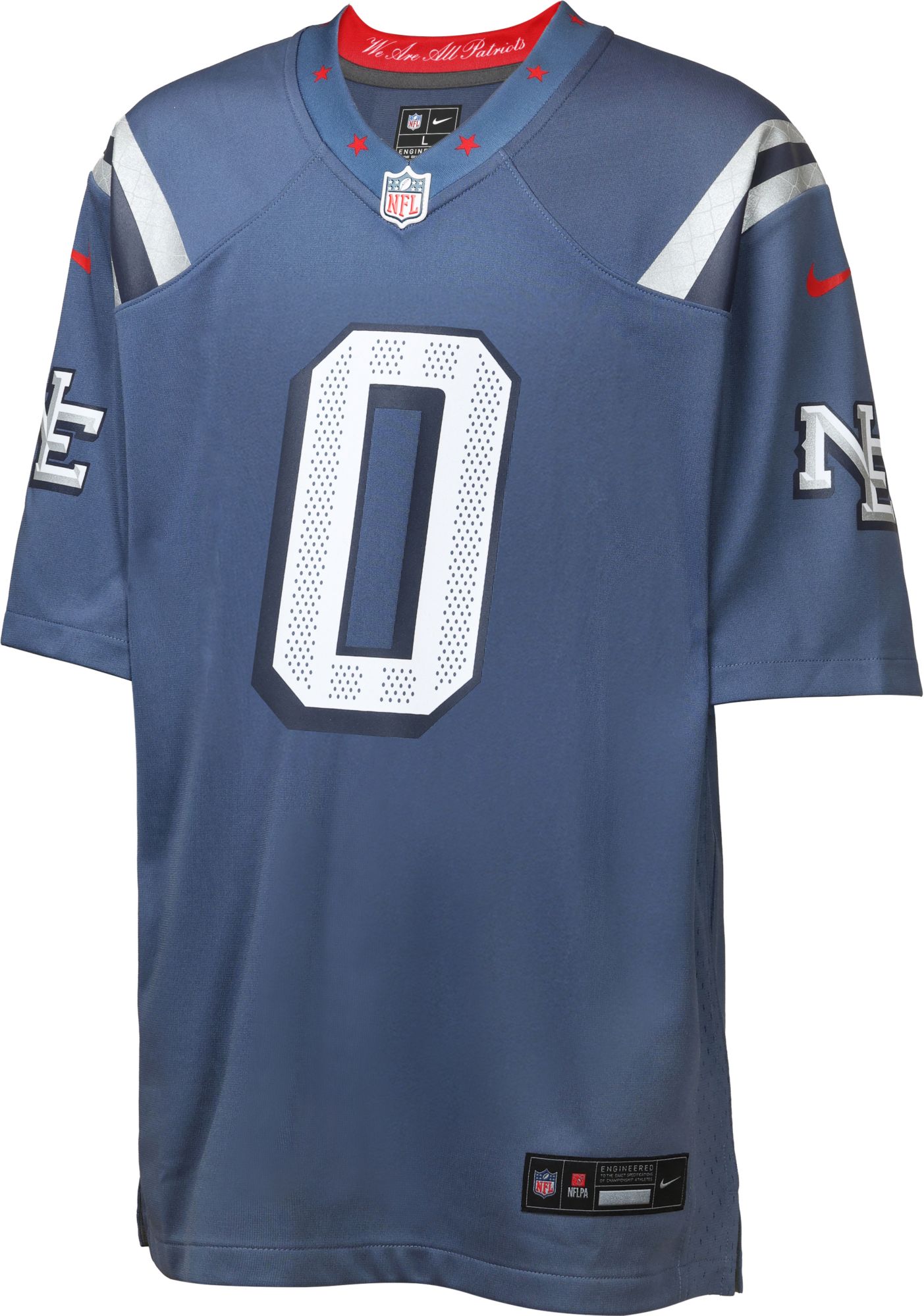 Nike Youth New England Patriots Christian Gonzalez #0 NFL Rivalries Game Jersey product image