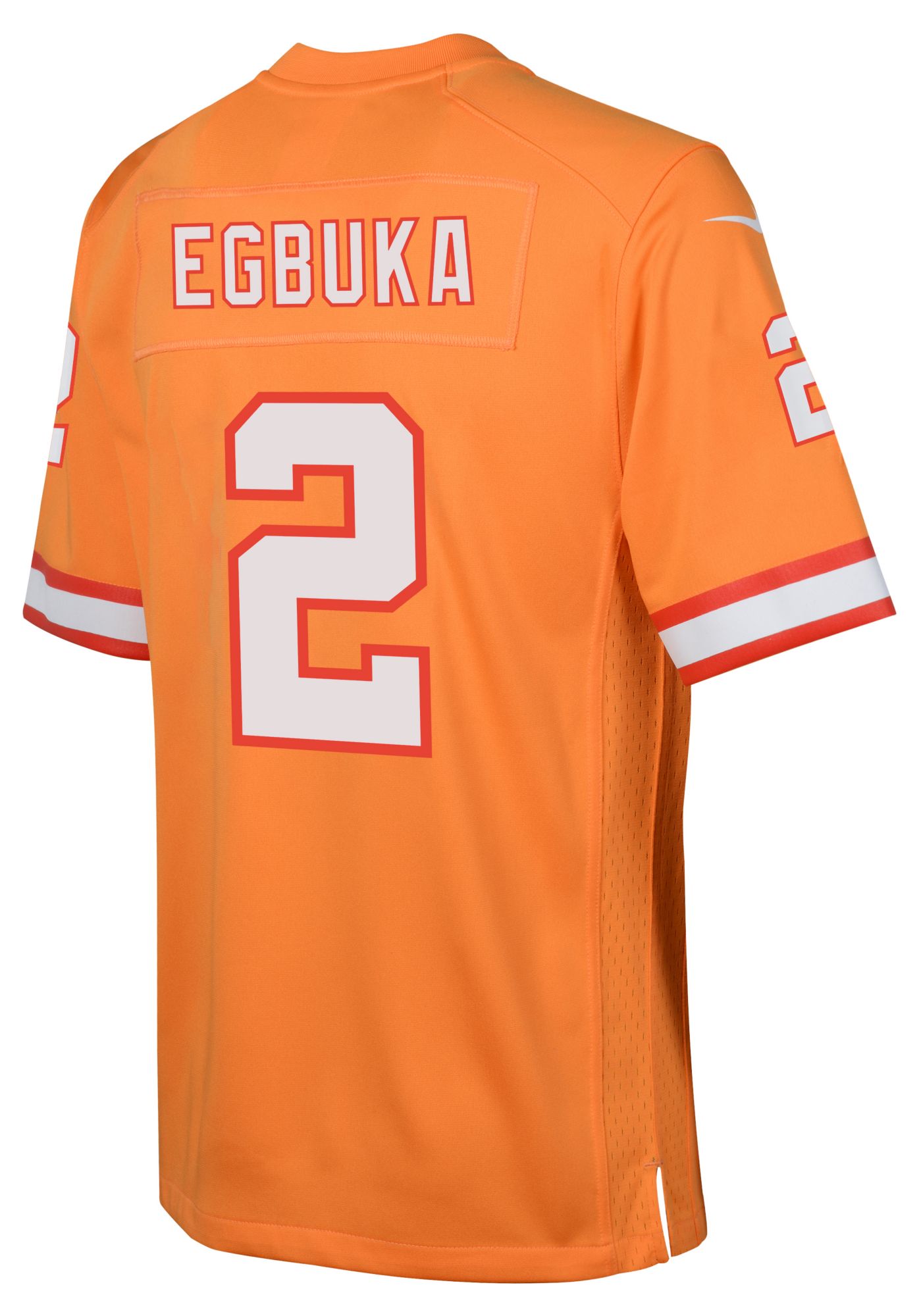 Nike Youth Tampa Bay Buccaneers Emeka Egbuka #2 Orange Alternate Game Jersey product image