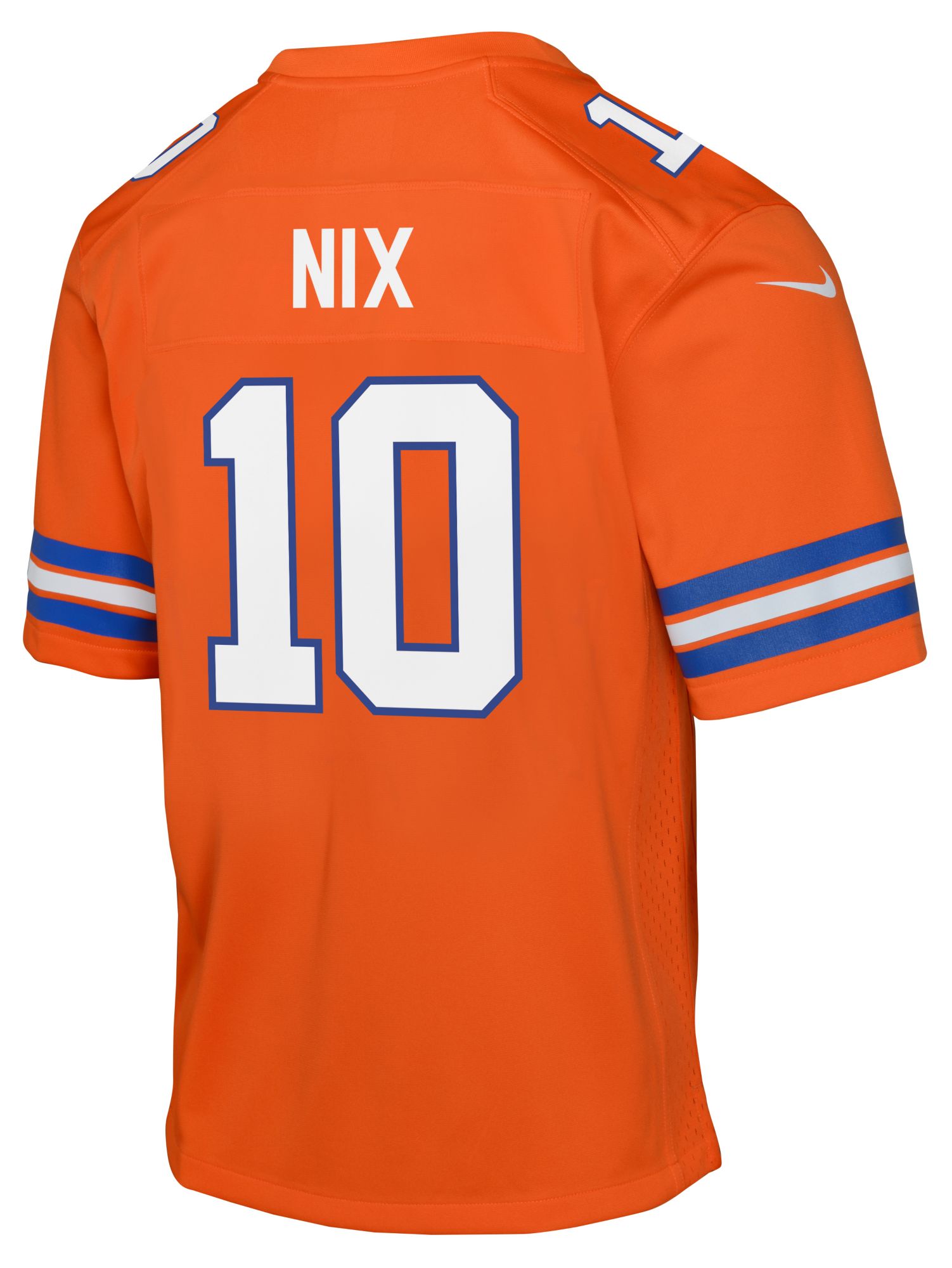 Nike Youth Denver Broncos Bo Nix #10 Orange Alternate Game Jersey product image