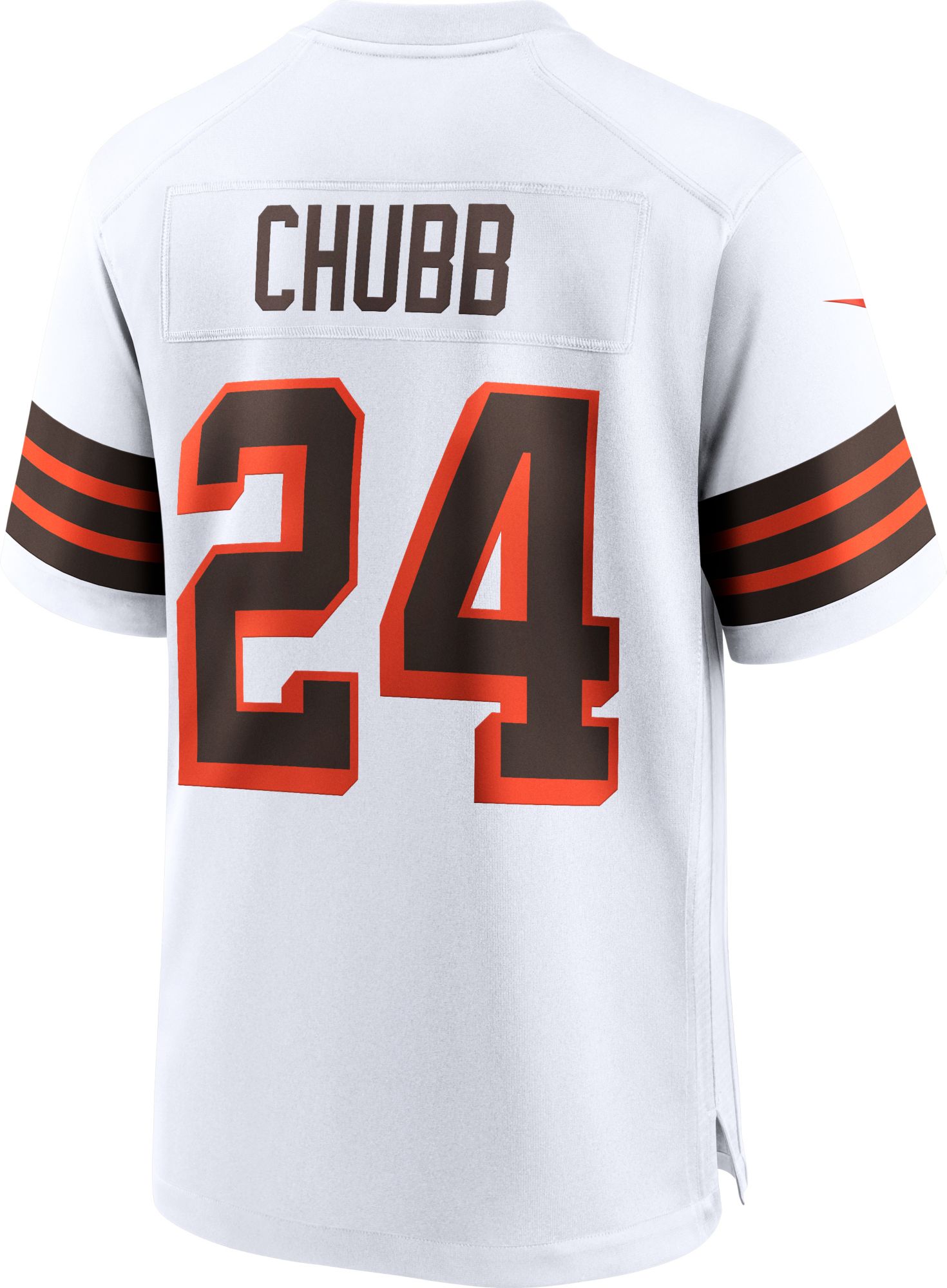 Nike Youth Cleveland Browns Nick Chubb #24 Alternate White Game Jersey product image