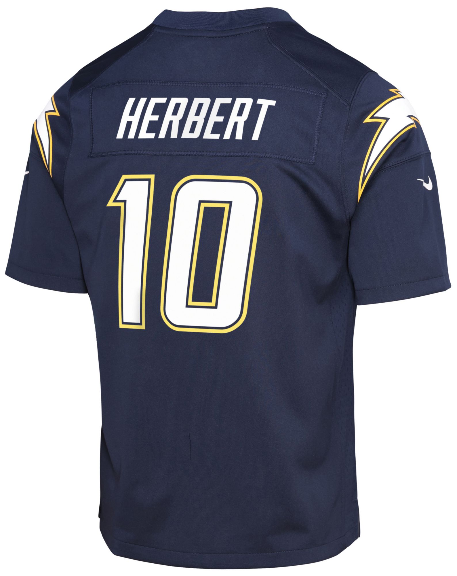 Nike Youth Los Angeles Chargers Justin Herbert #10 Navy Home Game