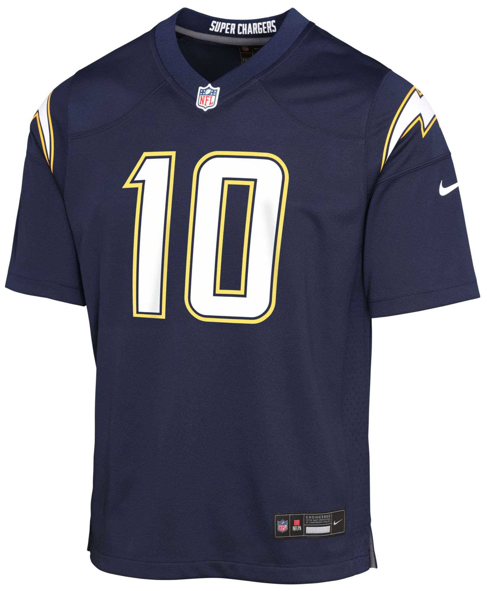 sexhippies OM FOOTBALL JERSEY Navy 希少 Nike Youth Los Angeles Chargers Justin Herbert #10 Navy Home Game