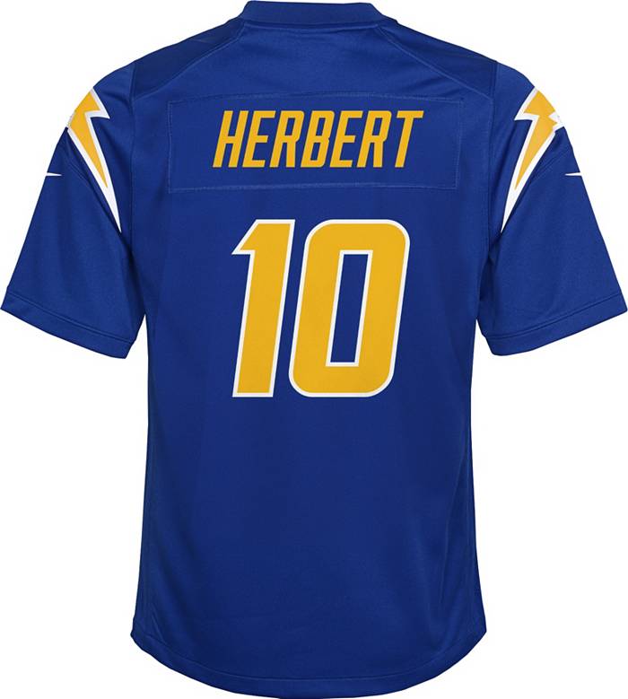 Youth Justin Herbert Powder Blue Los Angeles Chargers Replica