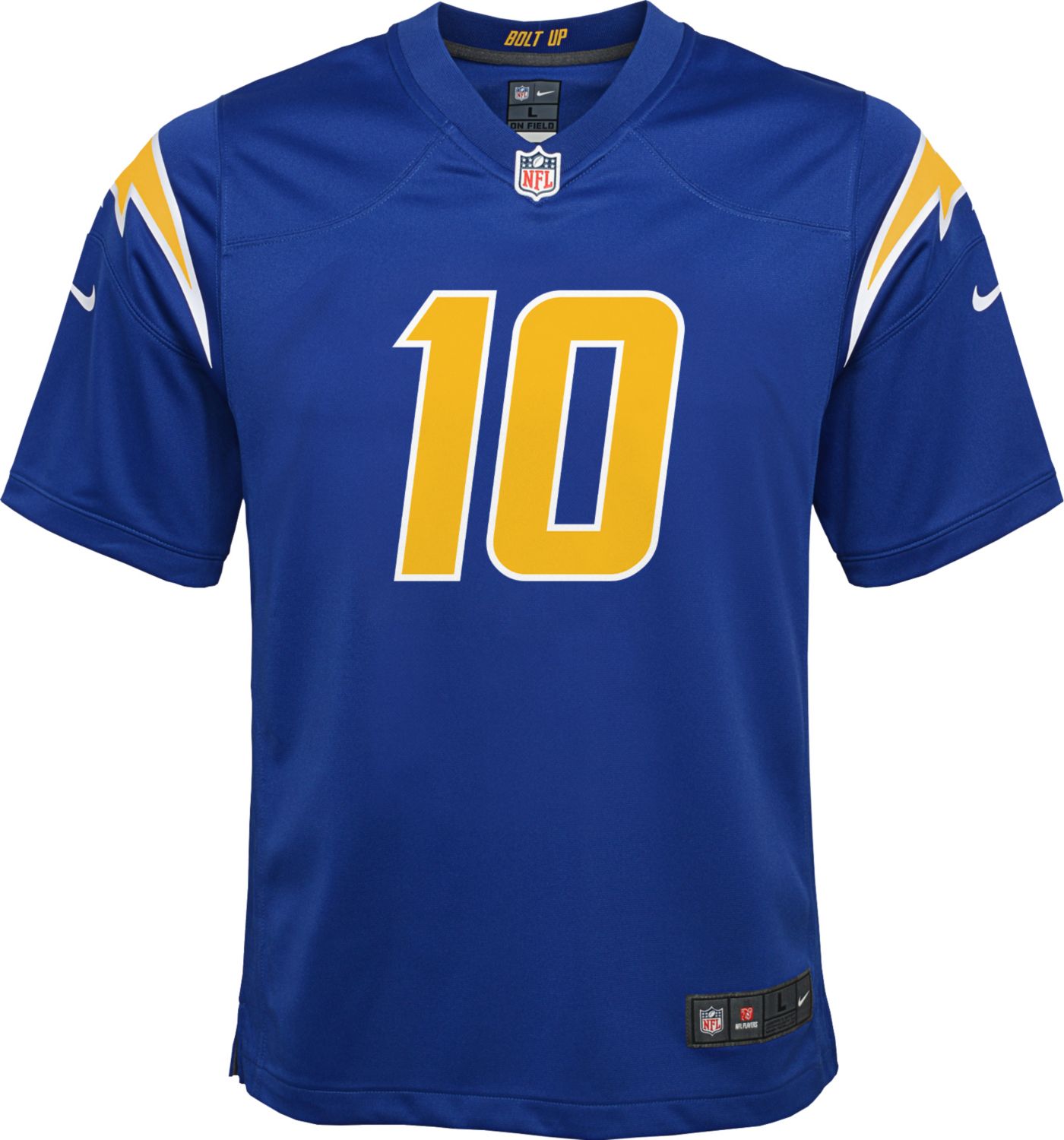 Nike Youth Los Angeles Chargers Justin Herbert 10 Royal Color Rush Game Jersey Dick s Sporting Goods