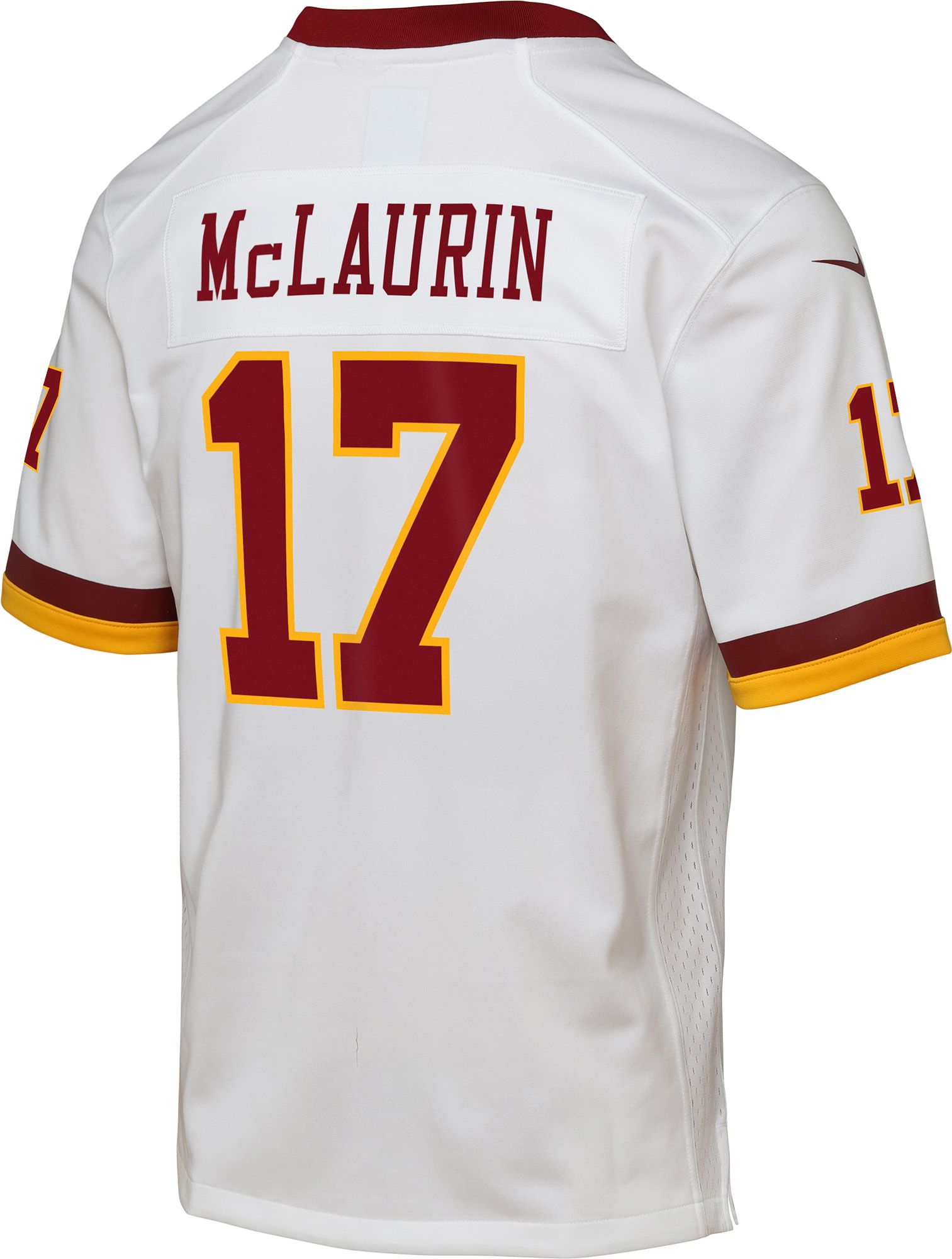 Nike Youth Washington Commanders Terry McLaurin #17 White Away Game Jersey product image