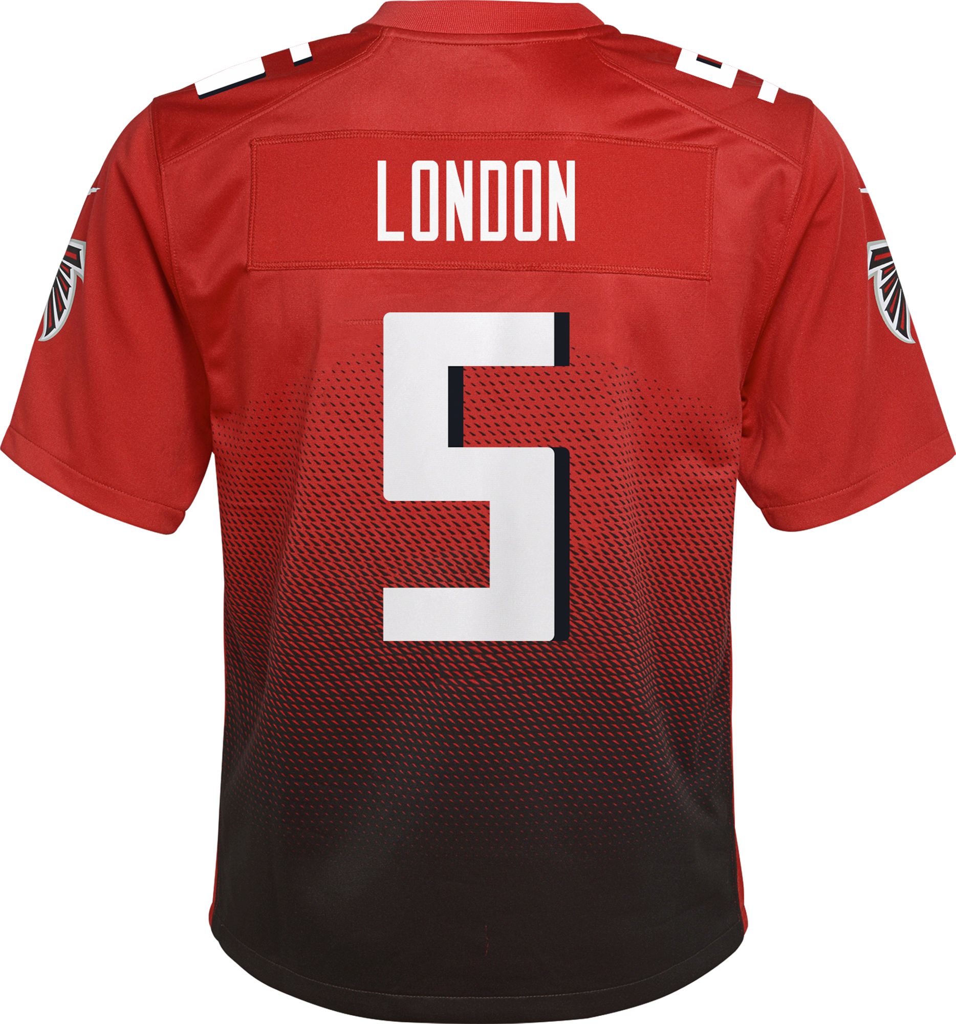 Nike Youth Atlanta Falcons Drake London #5 Alternate Red Game Jersey