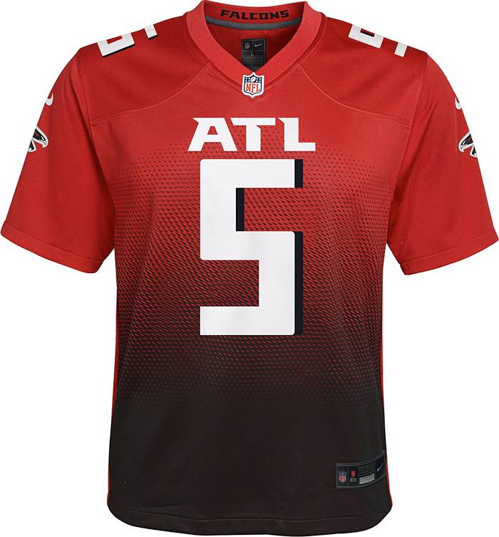 Nike Youth Atlanta Falcons Drake London #5 Alternate Red Game Jersey