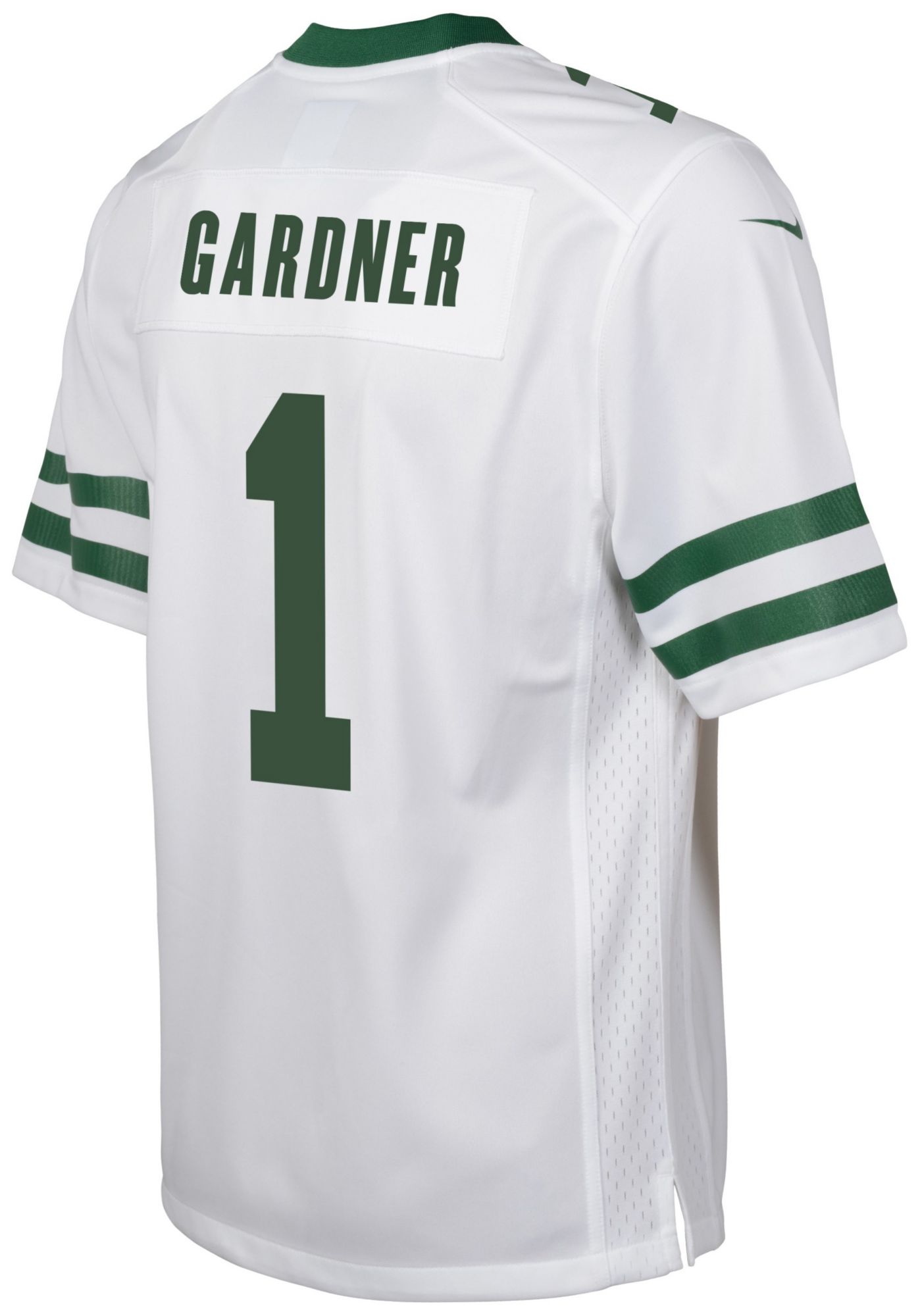 Nike Youth New York Jets Ahmad Sauce Gardner #1 White Alternate Game Jersey product image