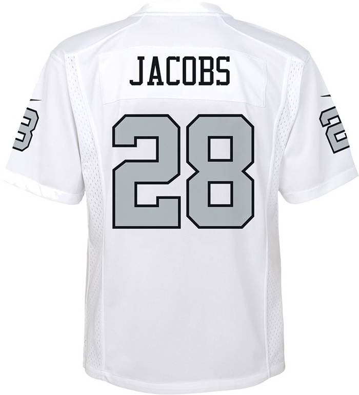 Josh Jacobs Las Vegas Raiders Nike Women's Player Game Team Jersey - White