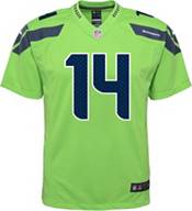 Nike Youth Dk Metcalf Neon Green Seattle Seahawks Game Jersey