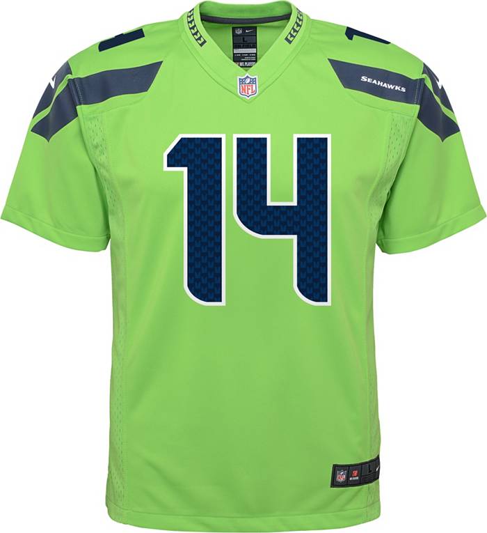 Nike Men's Seattle Seahawks DK Metcalf #14 Vapor Limited Green