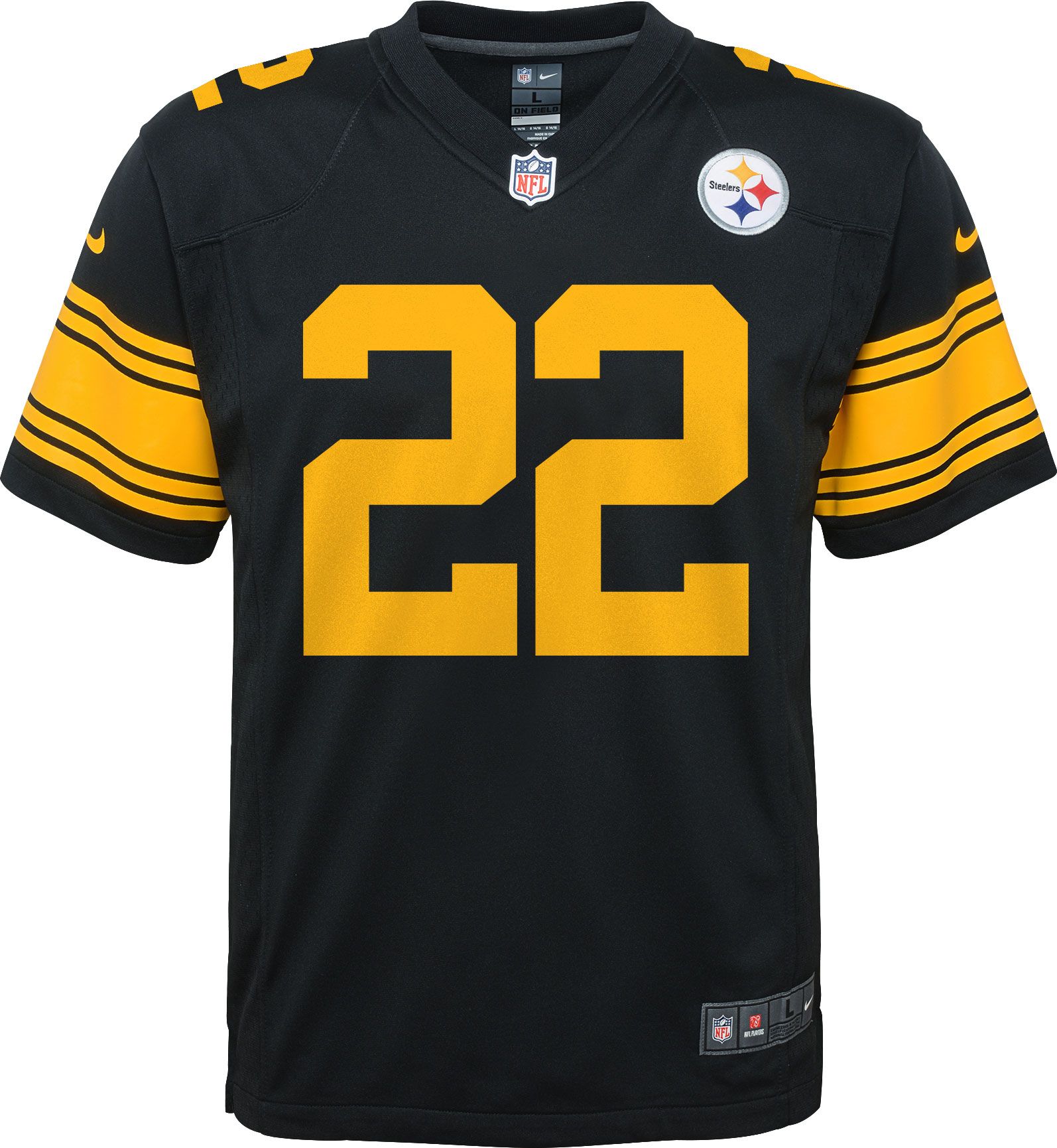 Nike Youth Pittsburgh Steelers Najee Harris #22 Alternate Game Jersey