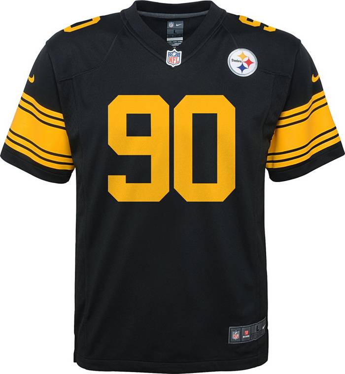 Pittsburgh Steelers #90 TJ Watt Limited Color Rush Jersey