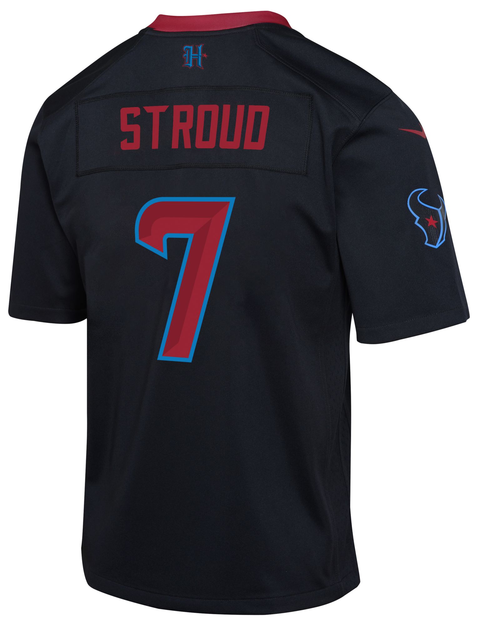Nike Youth Houston Texans C.J. Stroud #7 2nd Alternate Navy Game Jersey product image