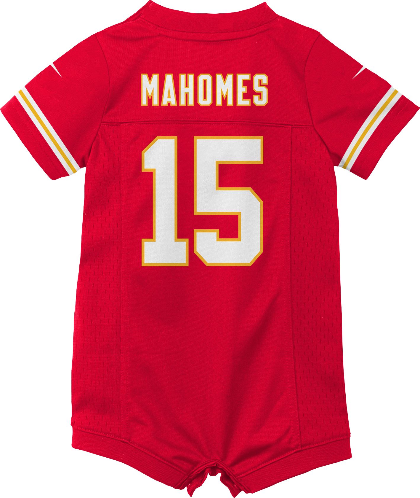 Nike Infant Kansas City Chiefs Patrick Mahomes #15 Red Romper Jersey product image