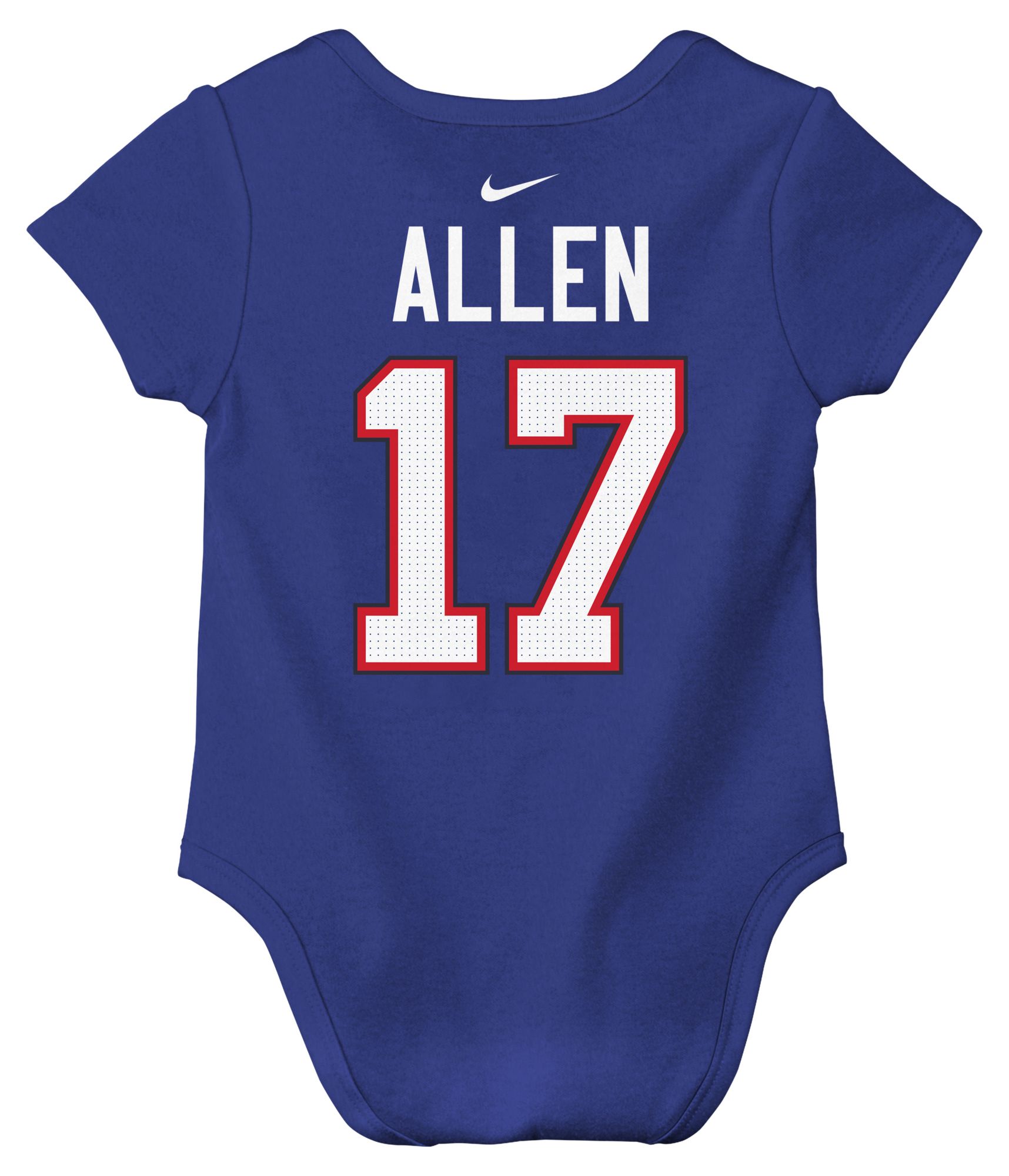 Nike Infant Buffalo Bills Josh Allen #17 Old Royal Newborn Creeper product image