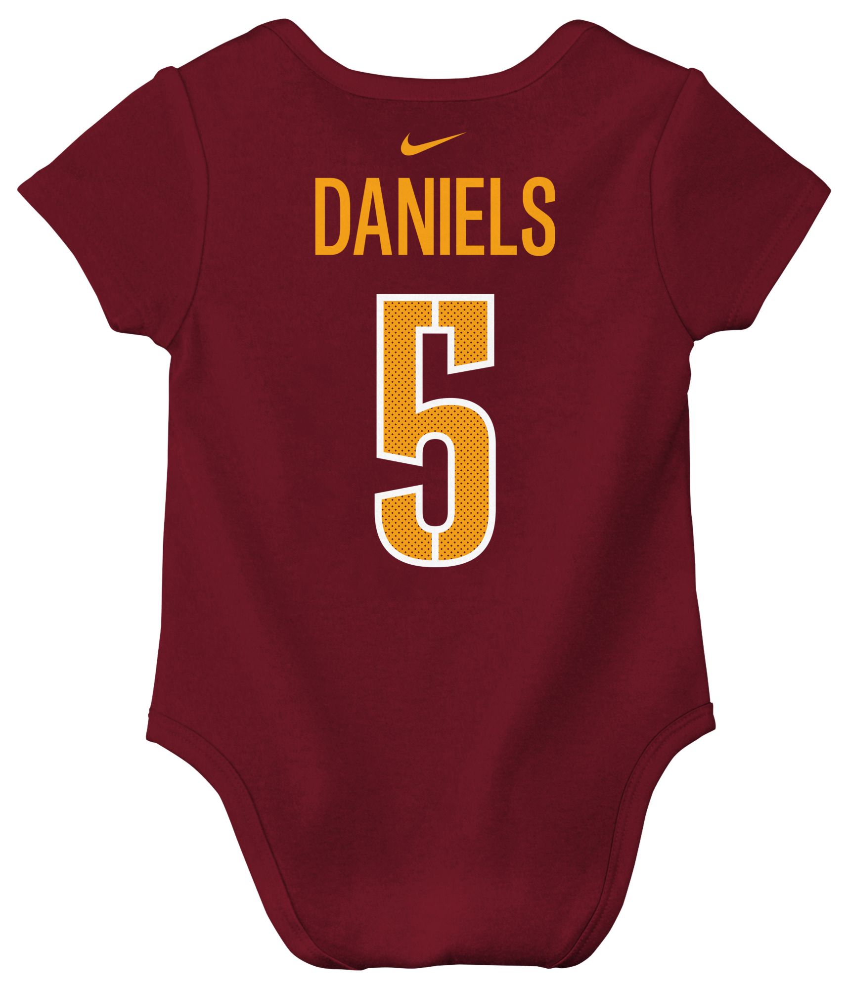 Nike Infant Washington Commanders Jayden Daniels #5 Team Red Newborn Creeper product image