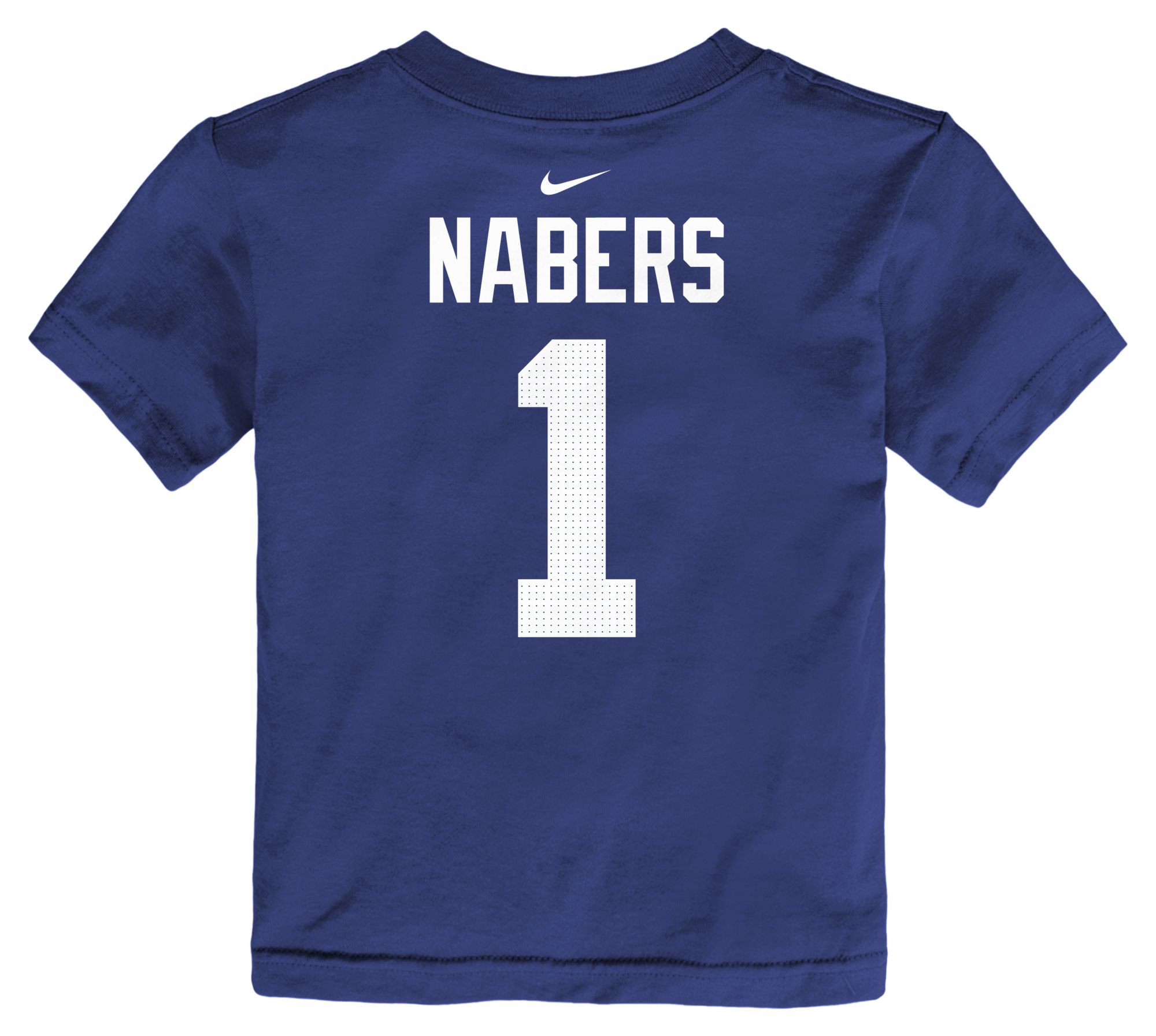 Nike Toddler New York Giants Malik Nabers #1 Blue T-Shirt product image