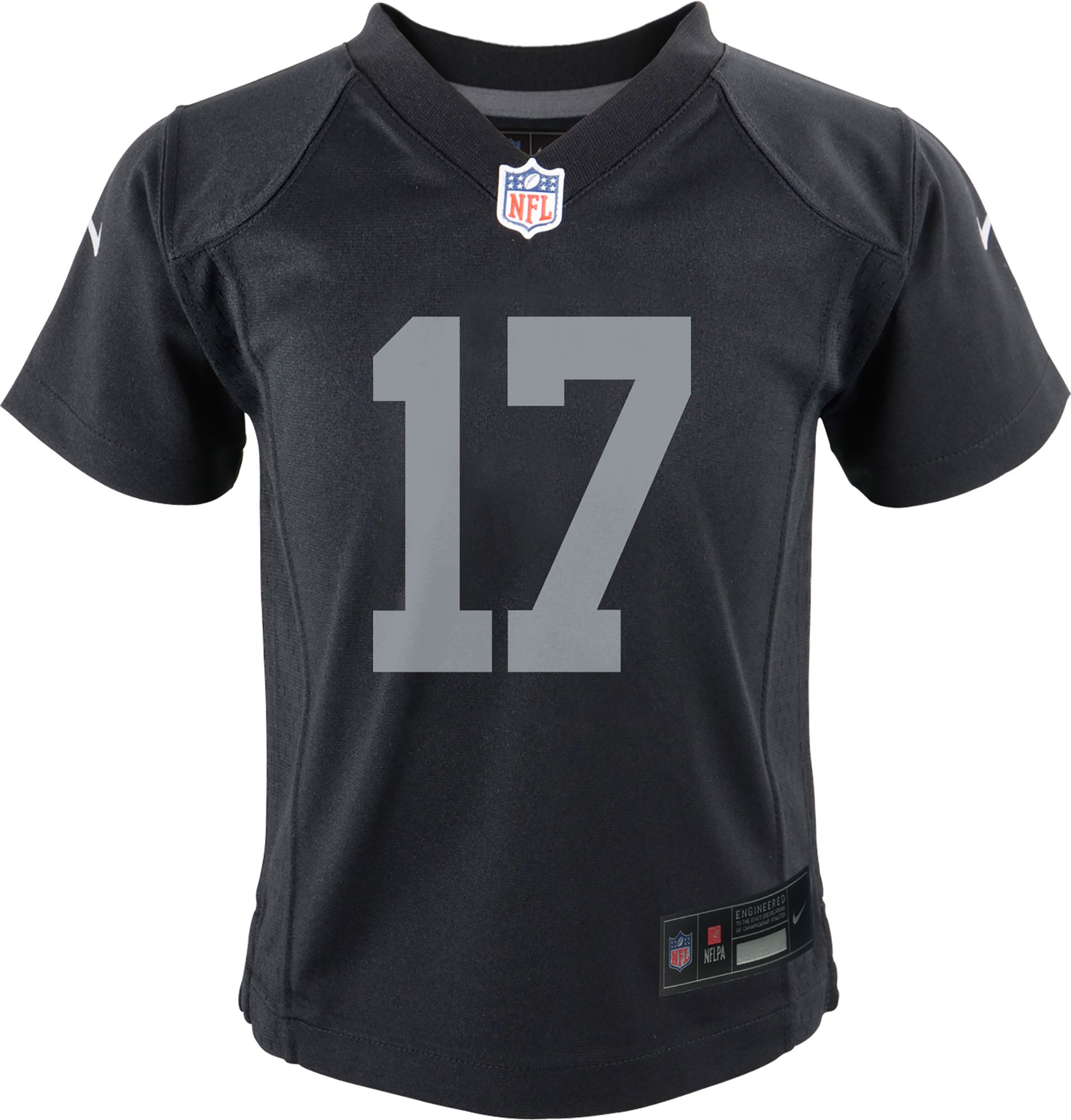 Nike Toddler Las Vegas Raiders Davante Adams #17 Black Game Jersey