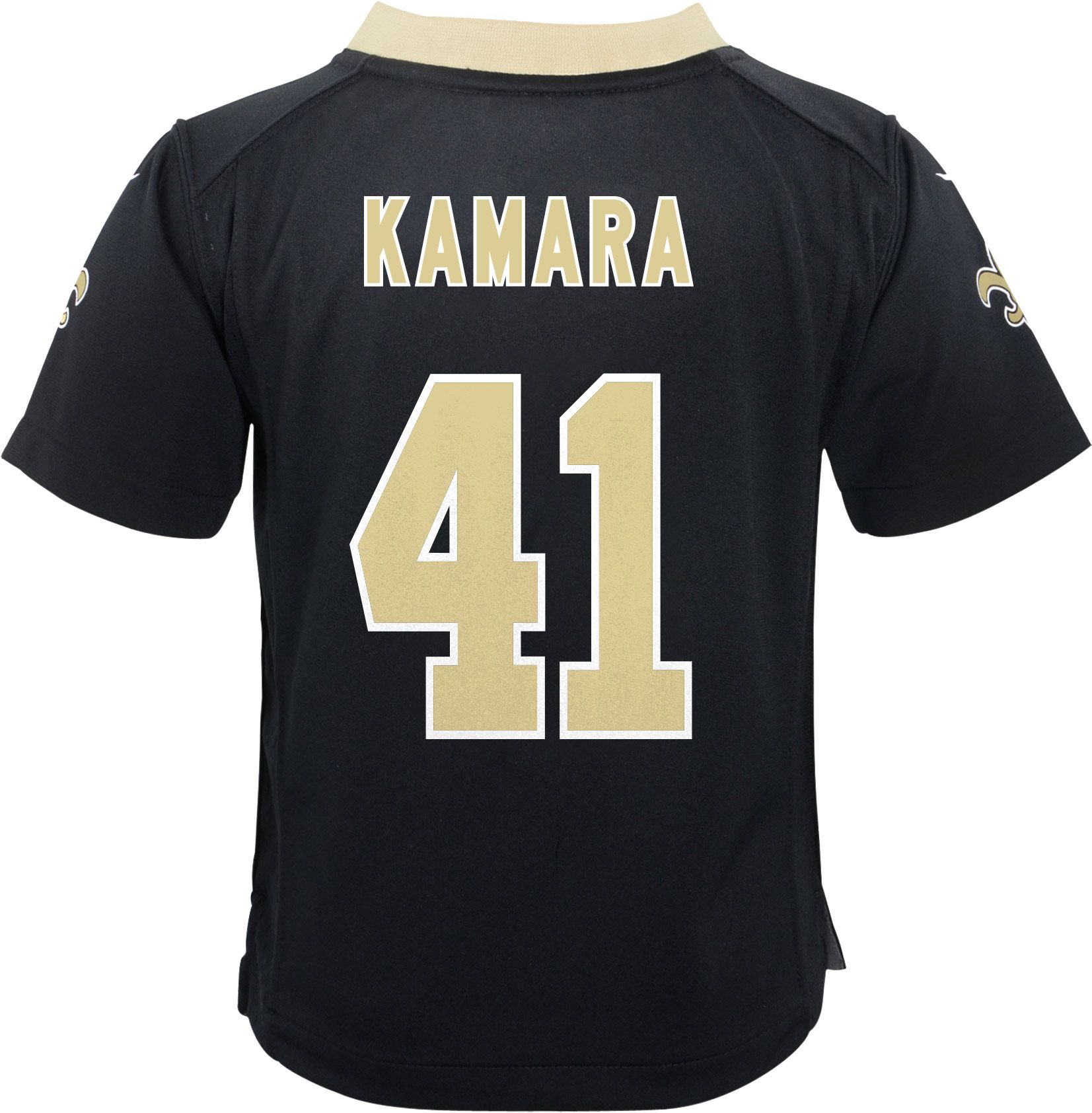 Nike New Orleans Saints No41 Alvin Kamara Black Team Color Men's Stitched NFL Limited Tank Top Jersey