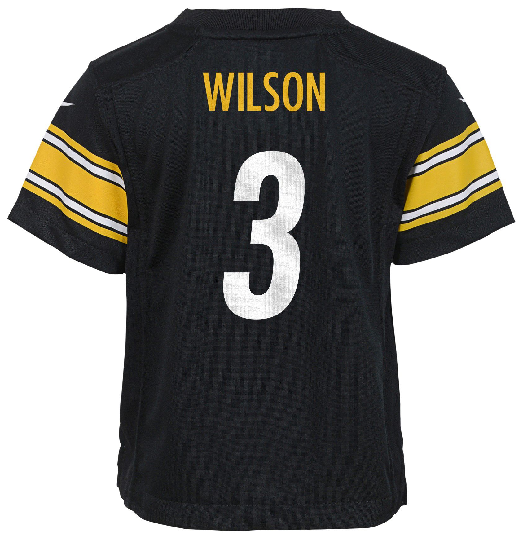 Nike Toddler Pittsburgh Steelers Russell Wilson #3 Black Game Jersey product image