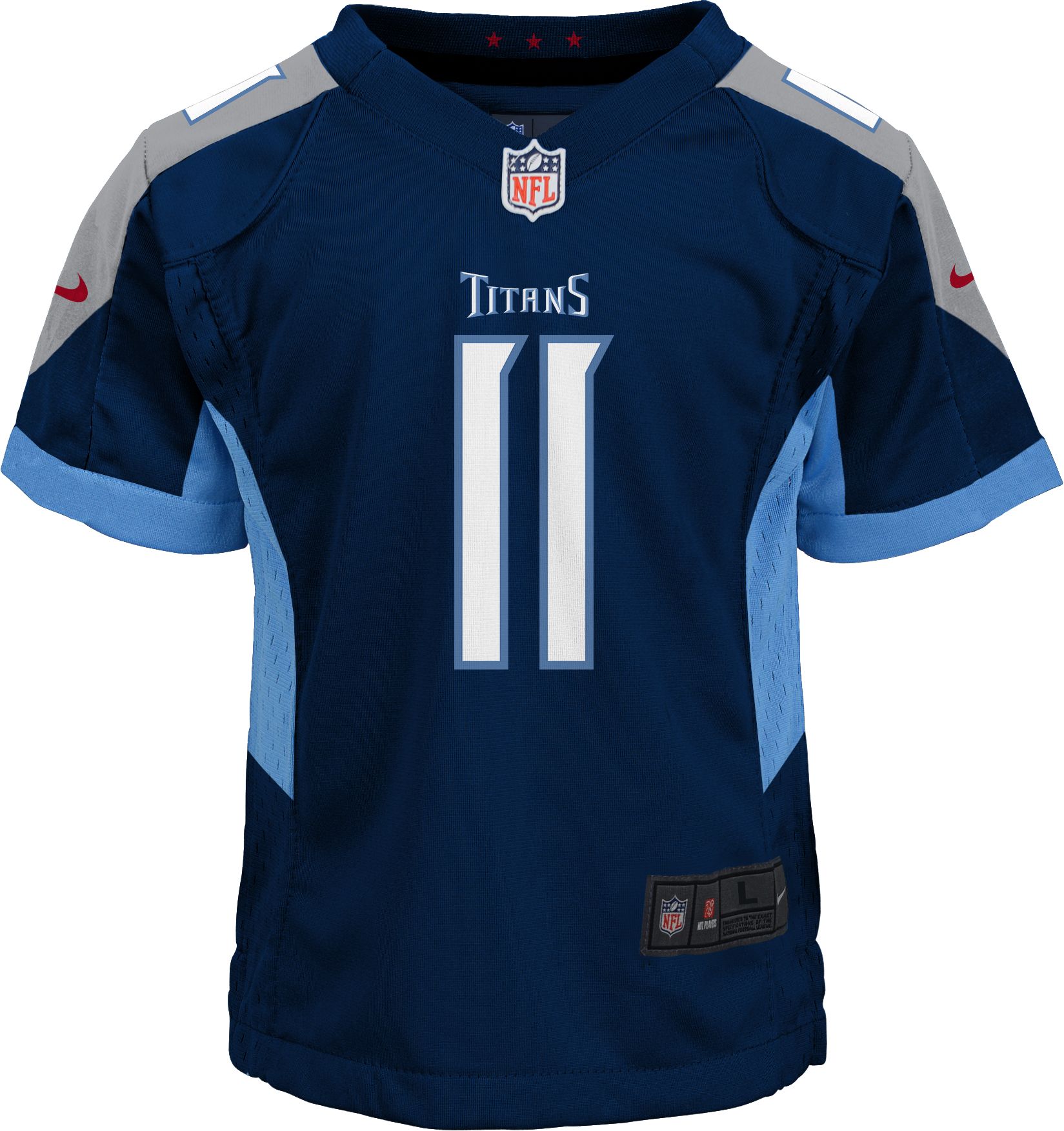 Nike Toddler Tennessee Titans A.J. Brown #11 Navy Game Jersey product image