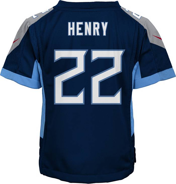 Nike Toddler Tennessee Titans Derrick Henry #22 Navy Game Jersey