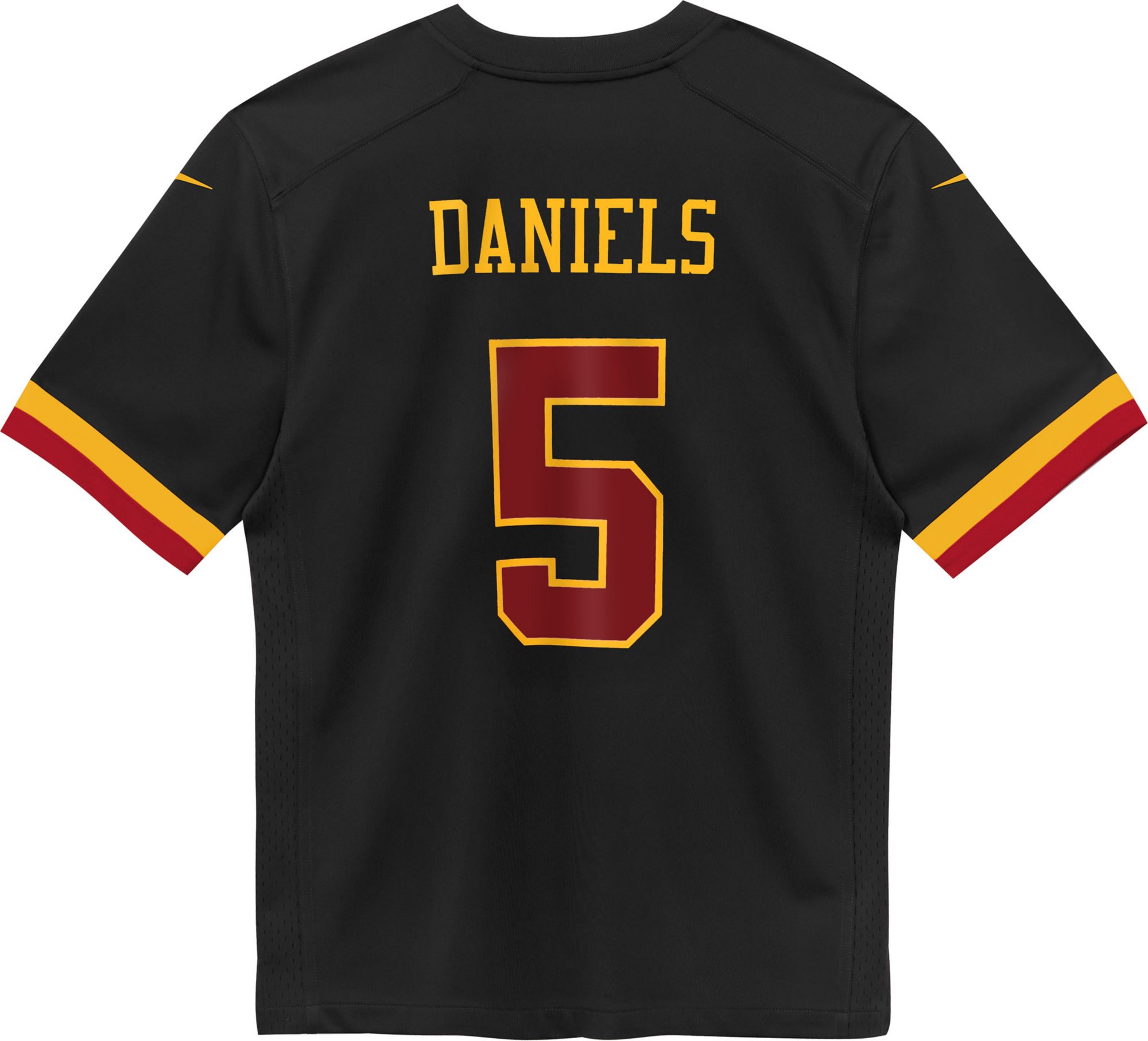 Nike Toddler Washington Commanders Jayden Daniels #5 Black Alternate Game Jersey product image