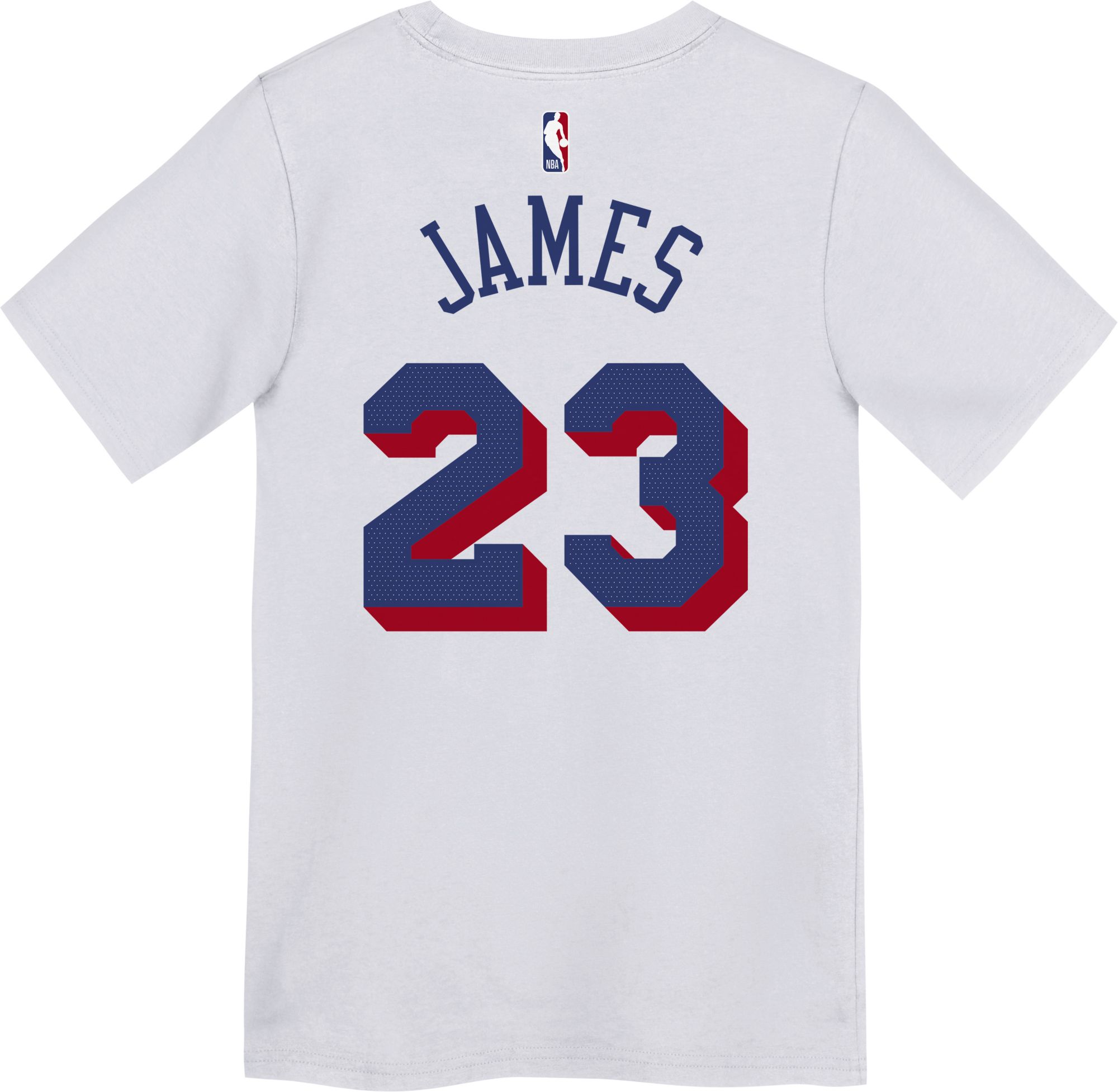 Nike Little Kids' Philadelphia 76ers LeBron James Association T-Shirt product image