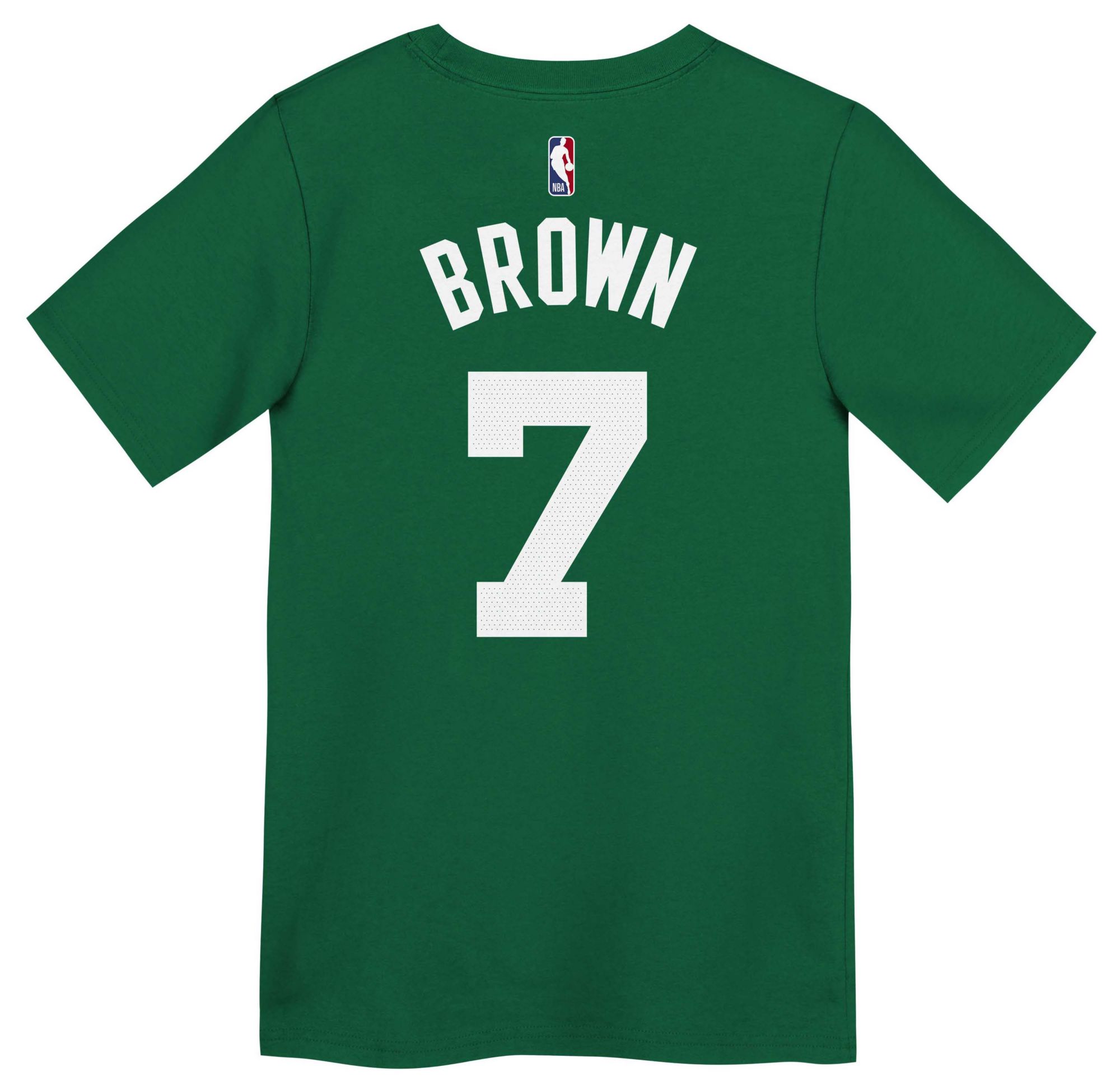 Nike Youth Boston Celtics Green Jaylen Brown #7 Icon T-Shirt product image