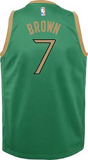Boston Celtics #7 Jaylen Brown Statement Black Swingman Jersey