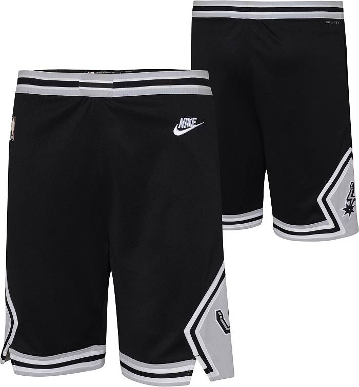 Nike Men's San Antonio Spurs Keldon Johnson #3 Black Dri-Fit Swingman Jersey, Medium