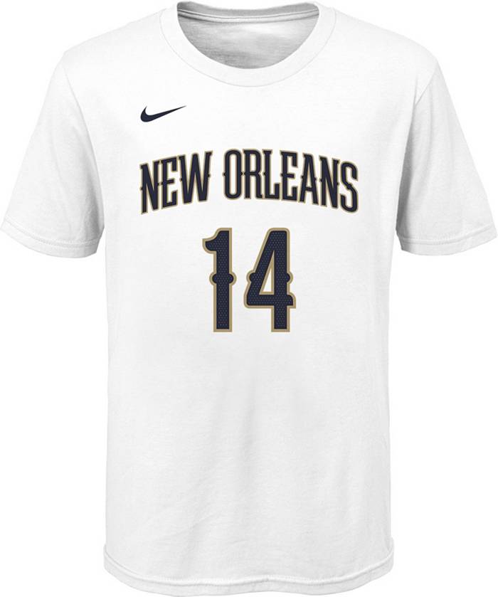 Dick's Sporting Goods Jordan Youth New Orleans Pelicans Zion Williamson #1 Red Statement T-Shirt