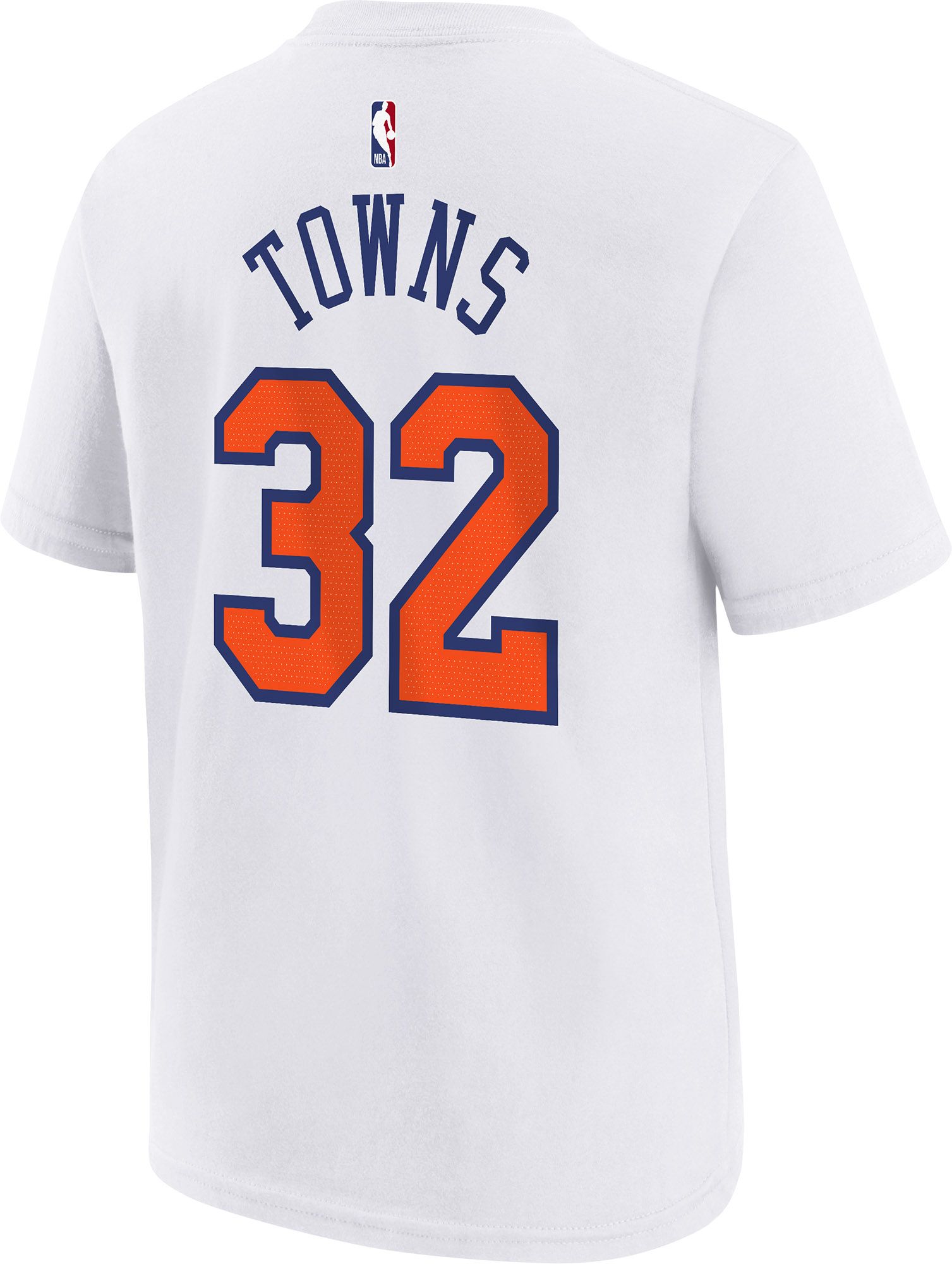 Outerstuff Youth New York Knicks Karl-Anthony Towns #32 White Association T-Shirt product image