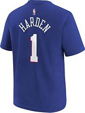 Nike Youth Philadelphia 76ers James Harden #1 Blue T-Shirt product image