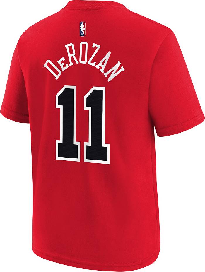 Demar Derozan Chicago Bulls Statement Edition Big Kids' (Boys') Jordan NBA  T-Shirt.