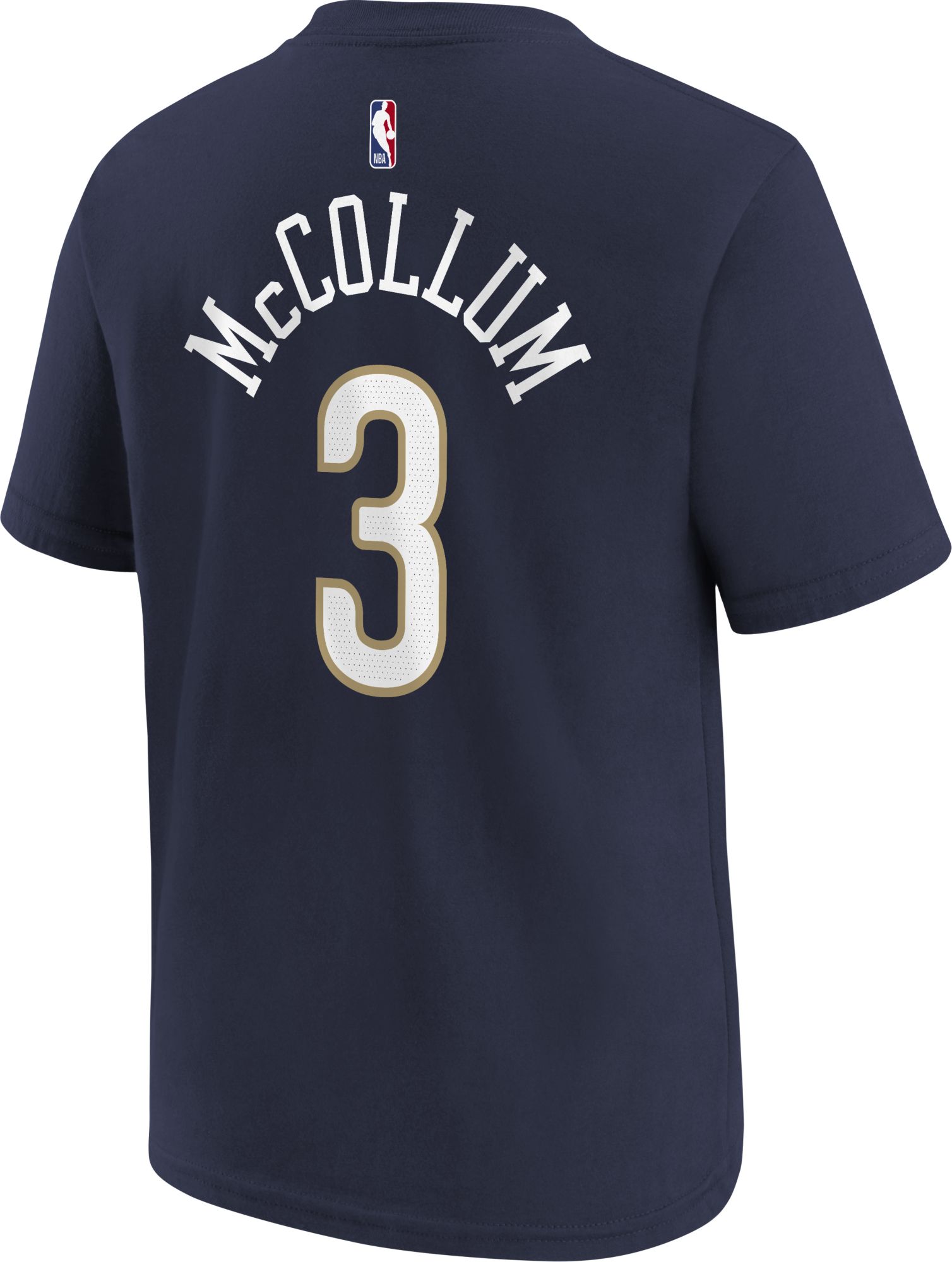 Nike Youth New Orleans Pelicans CJ McCollum #3 Navy T-Shirt product image