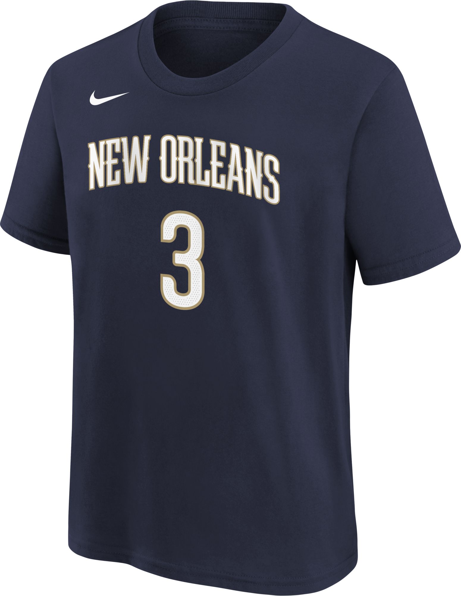Nike Youth New Orleans Pelicans CJ McCollum #3 Navy T-Shirt product image